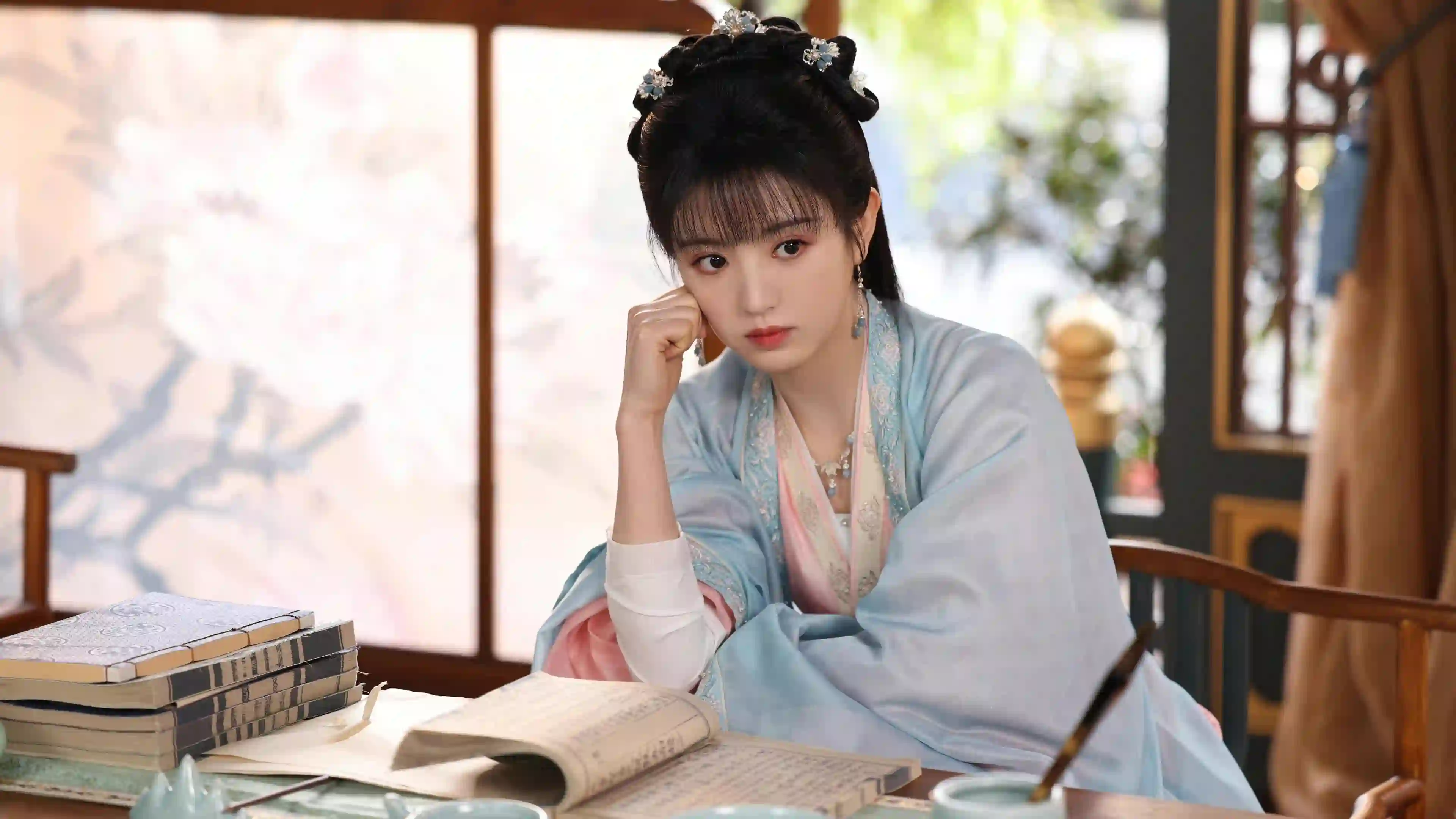 卿卿日常 田曦薇 古风汉服美女 古风