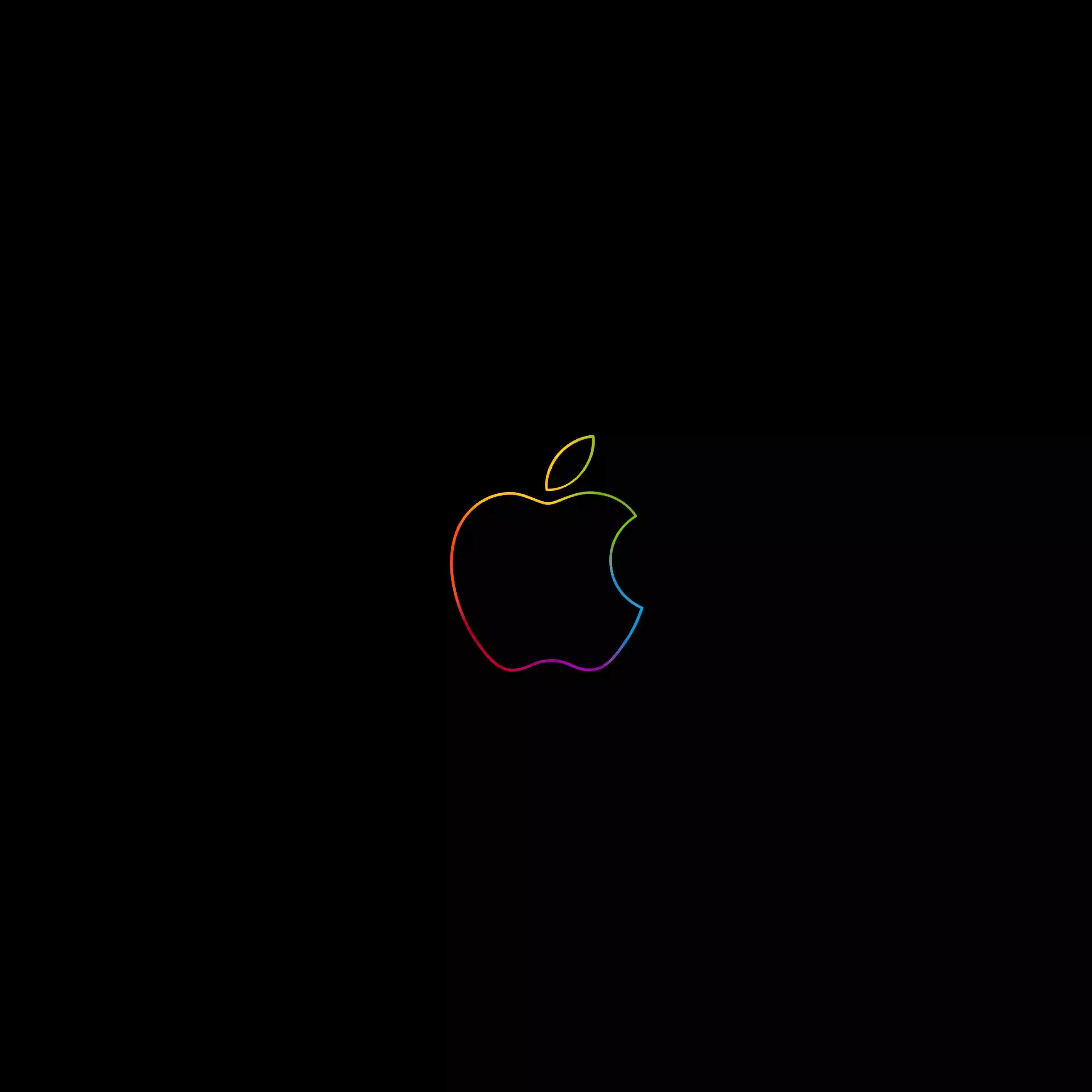 apple 苹果LOGO 极简壁纸 创意壁纸 6