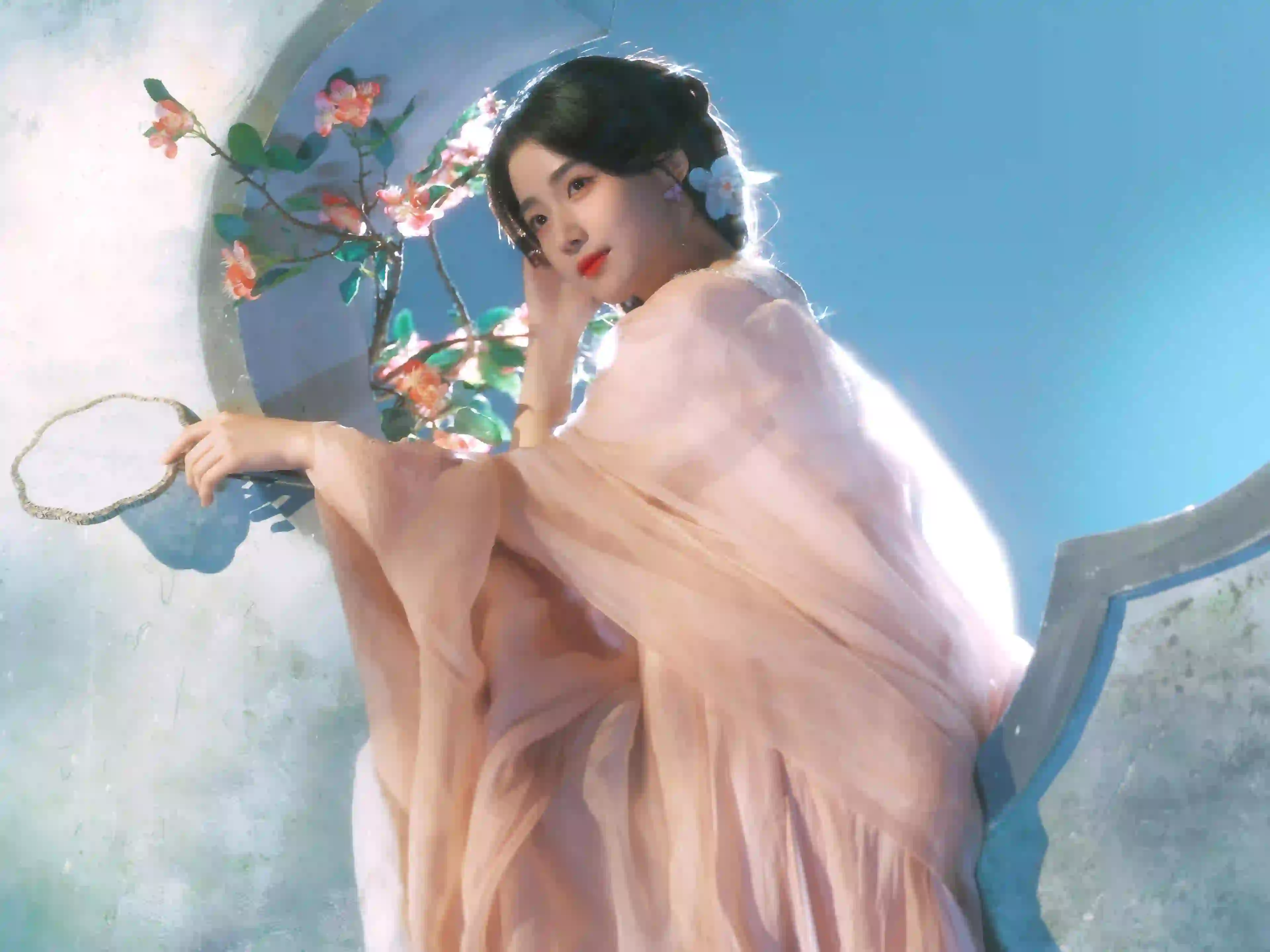 卢昱晓 古风美女 唯美 汉服美女 