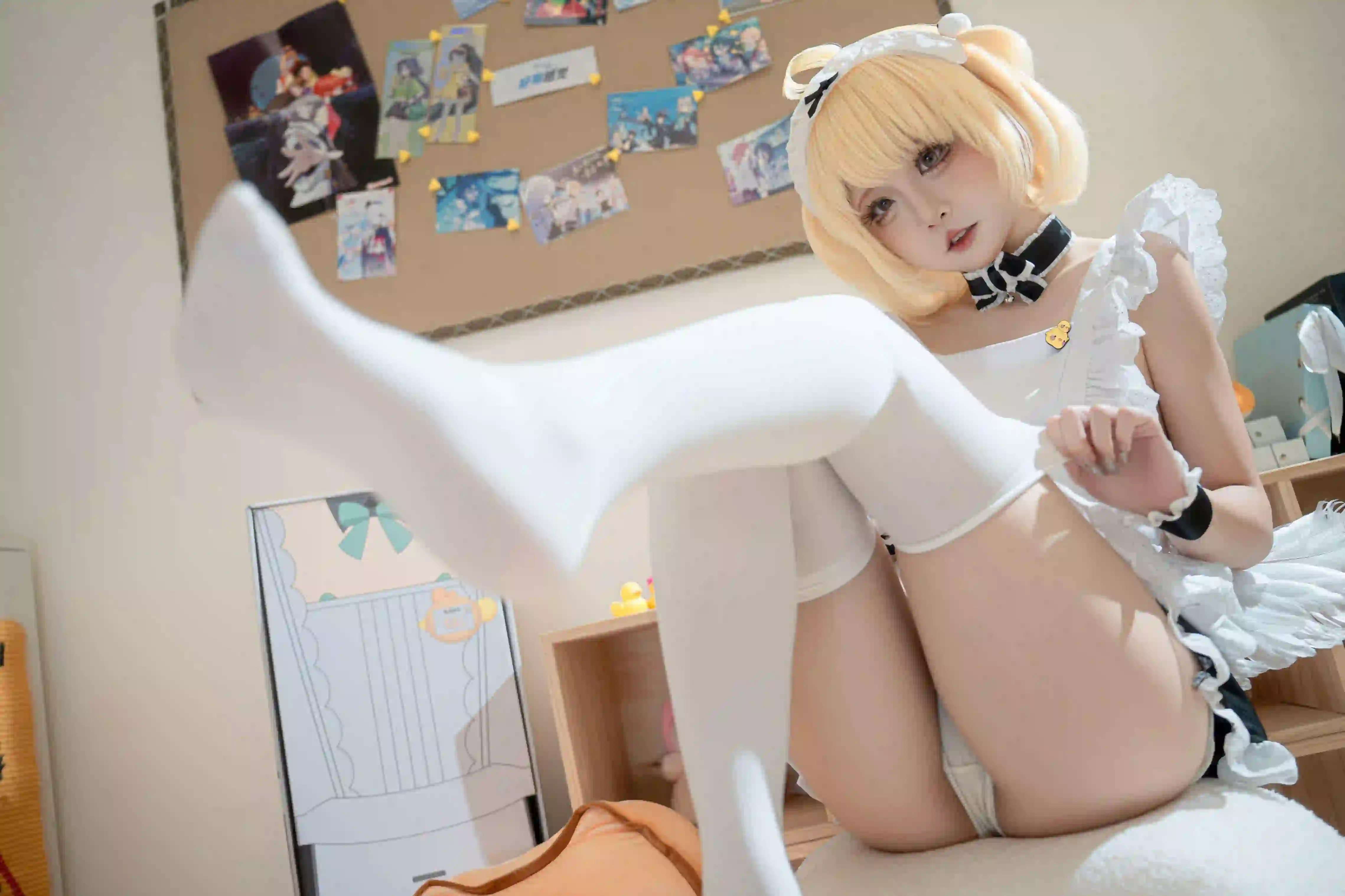 性感美女 丝袜美腿 居家写真 私房