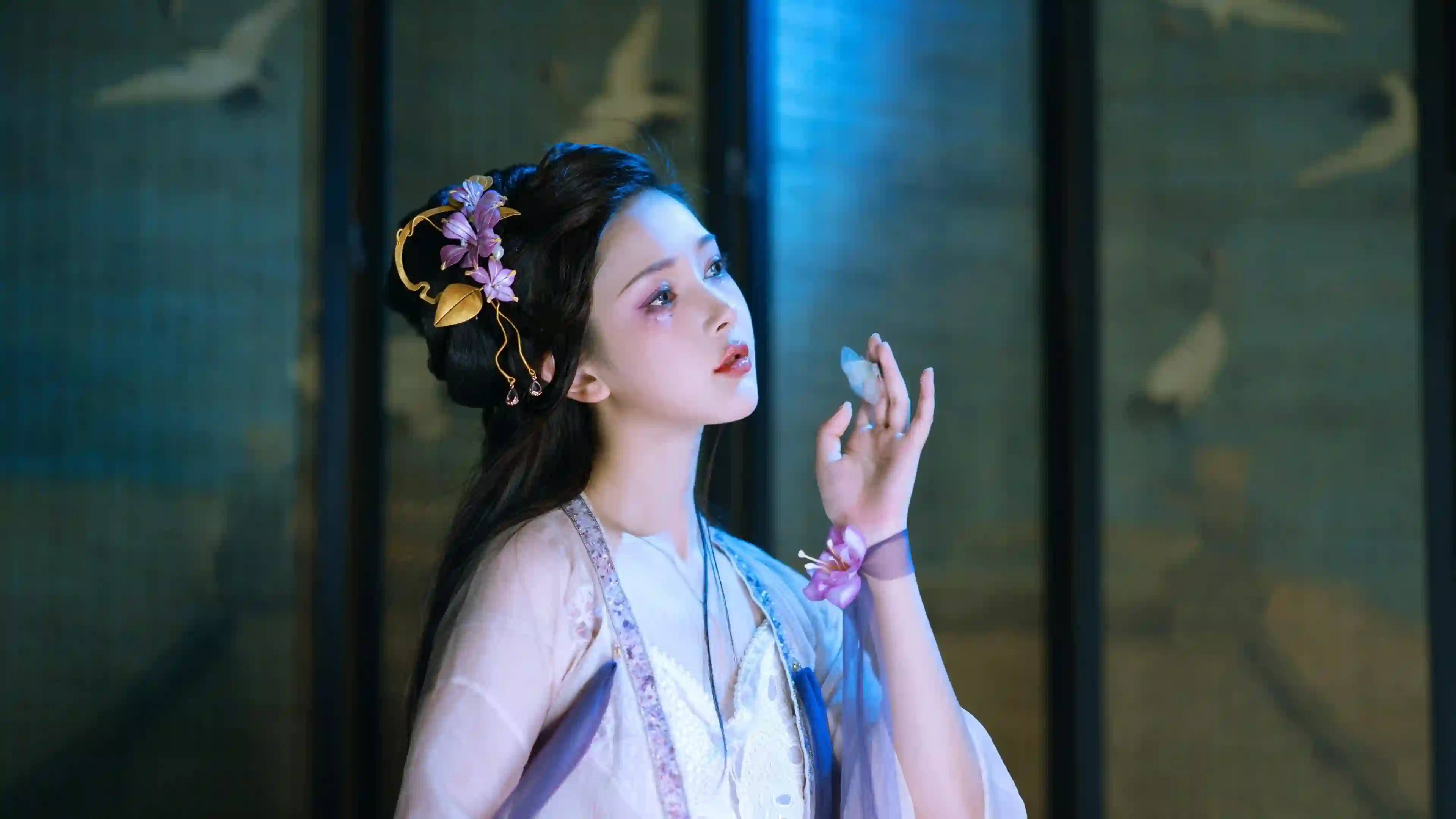 唯美古风美女 4k电脑壁纸