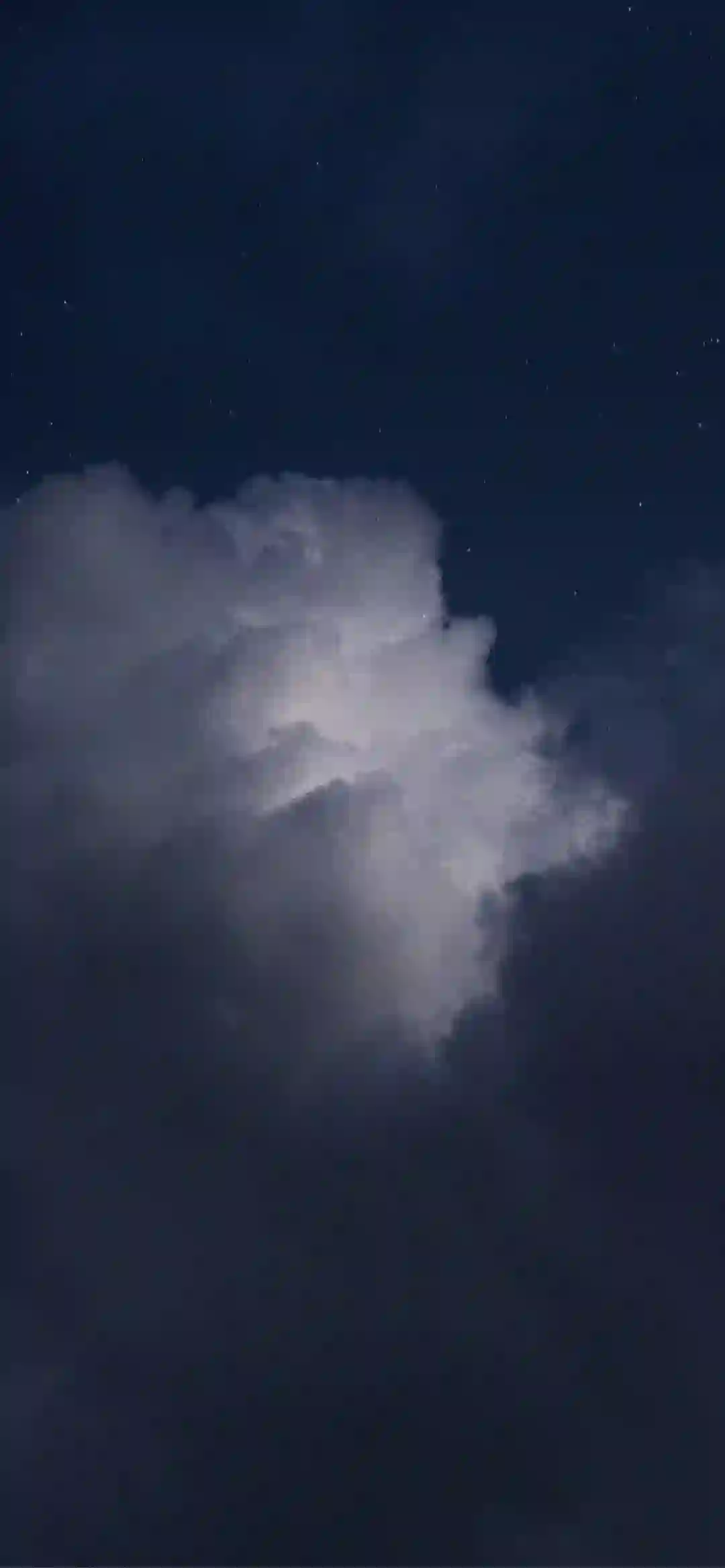 夜空 星光 云海 壁纸