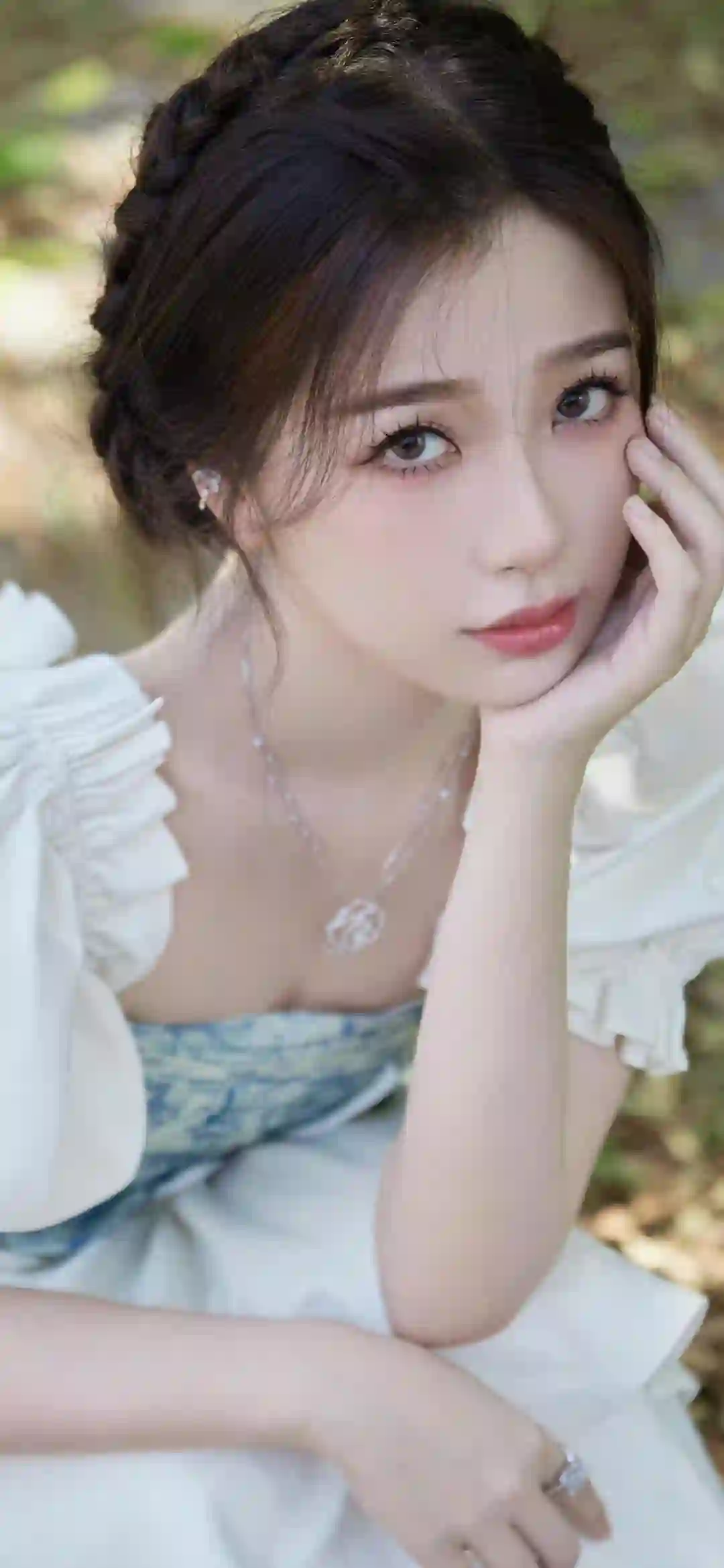 可爱美女 户外写真 虞书欣