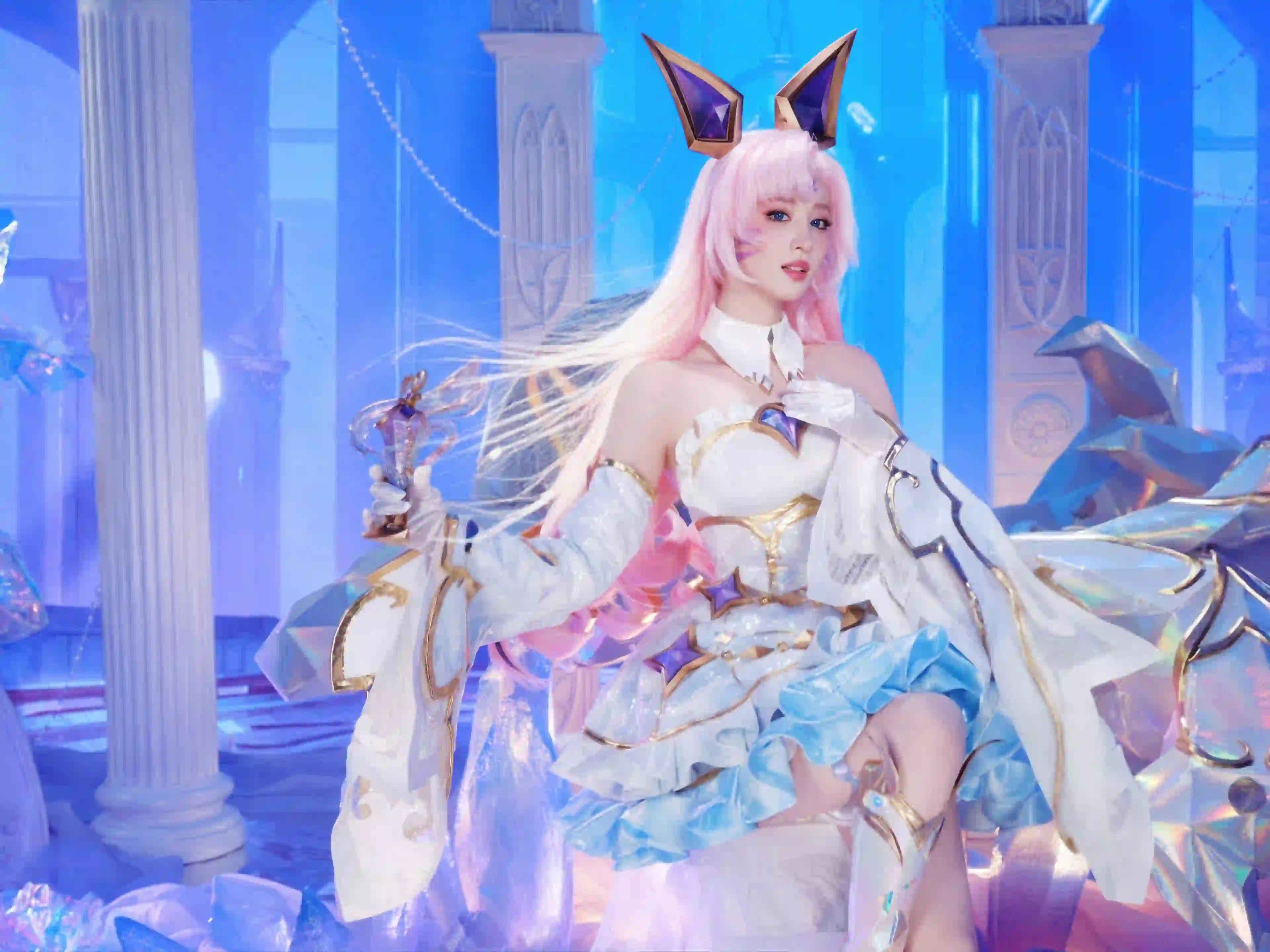 王楚然 cos 可爱