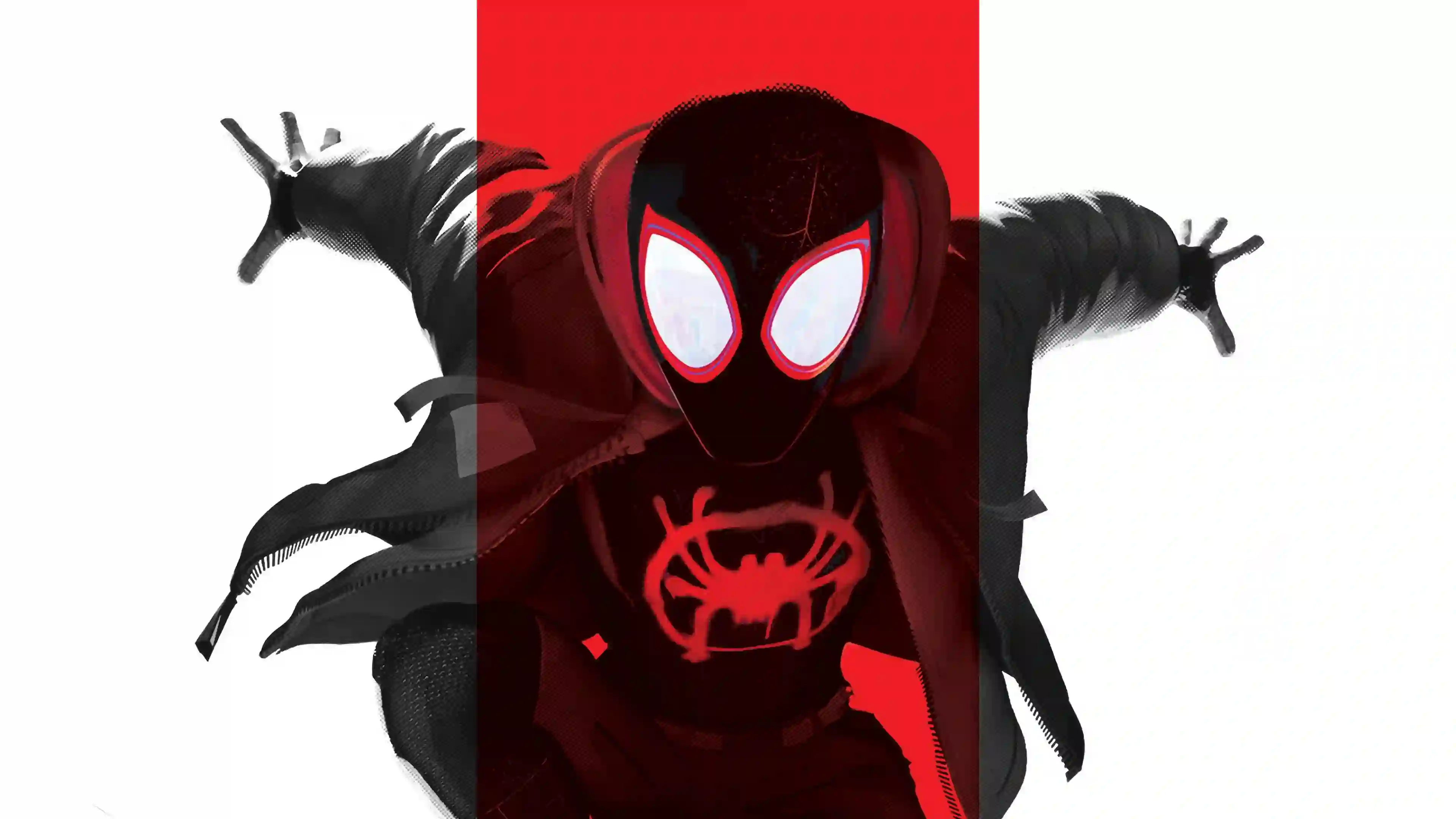 蜘蛛侠 影视角色 Spider-Man  红色 白色背景