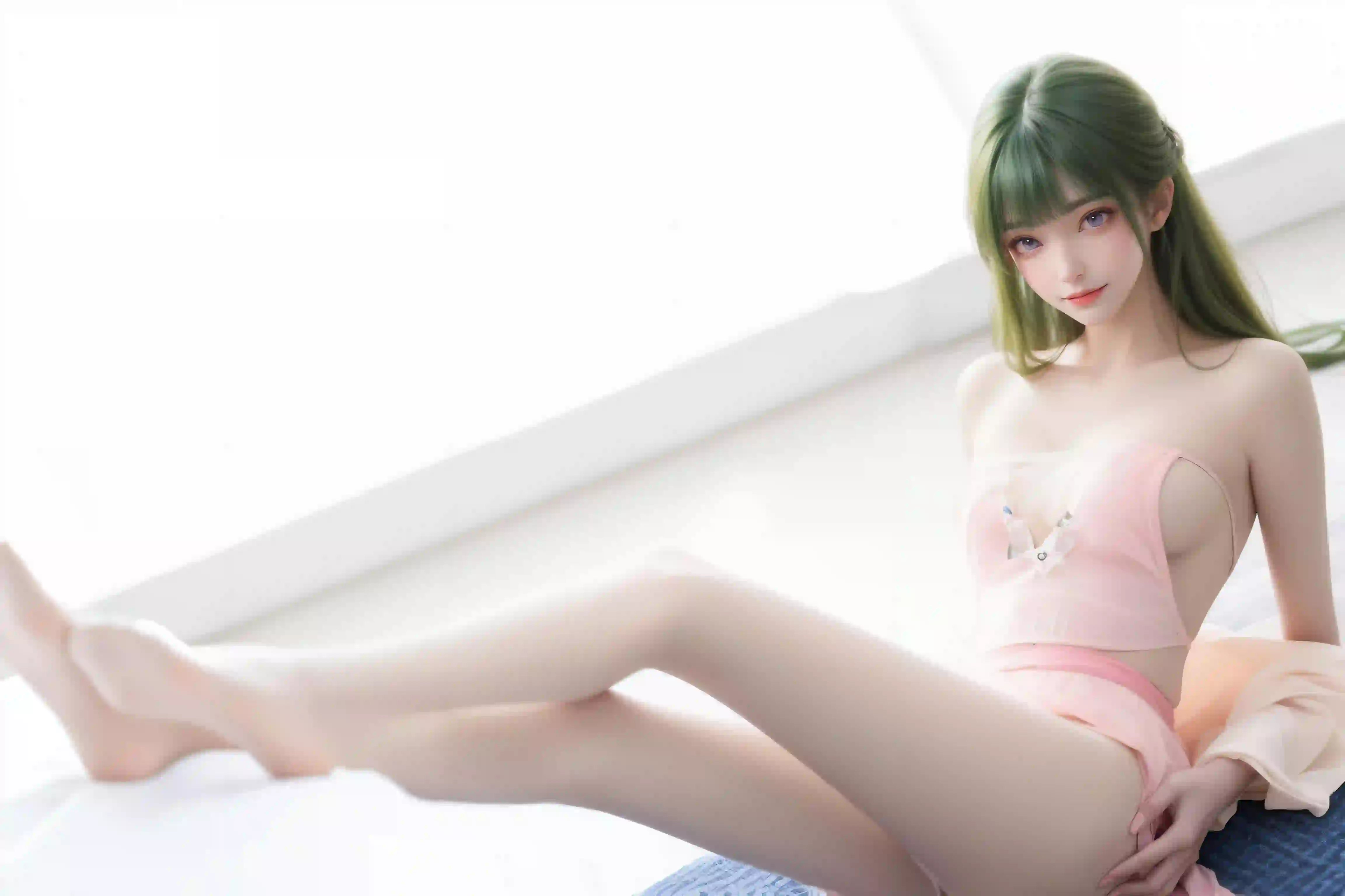 ai 长腿性感美女 