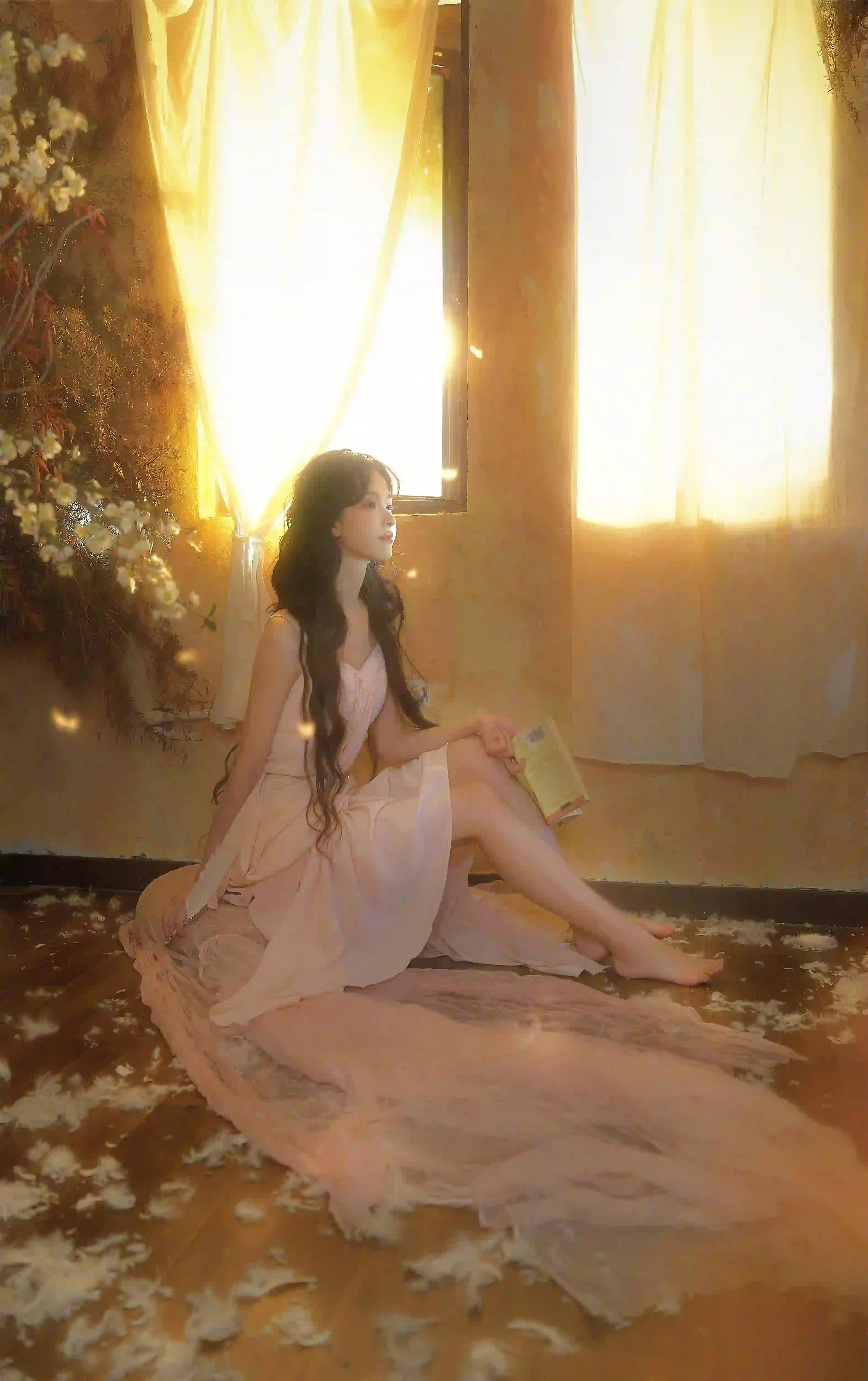 陈都灵 性感美女 优雅 居家写真