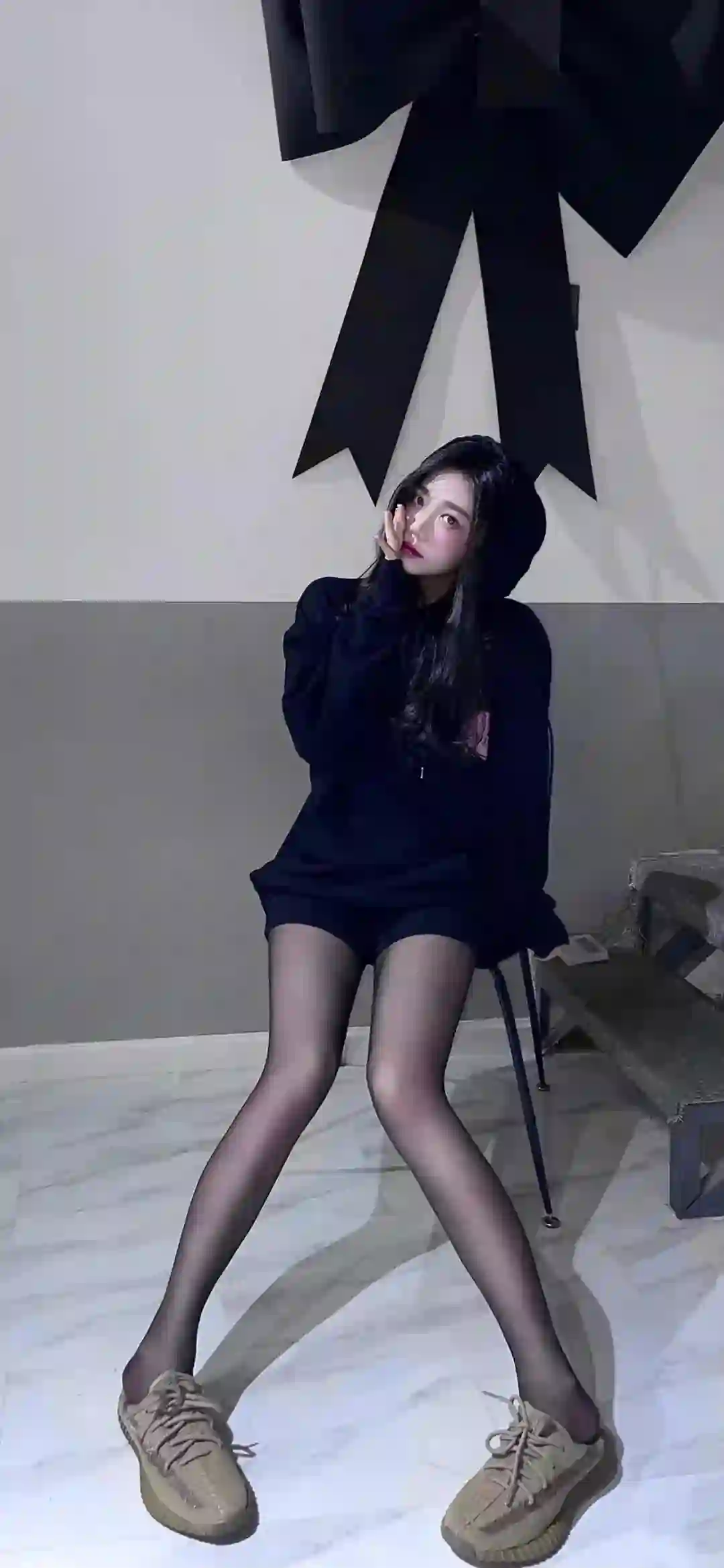 性感黑丝美女 黑丝 黑色丝袜