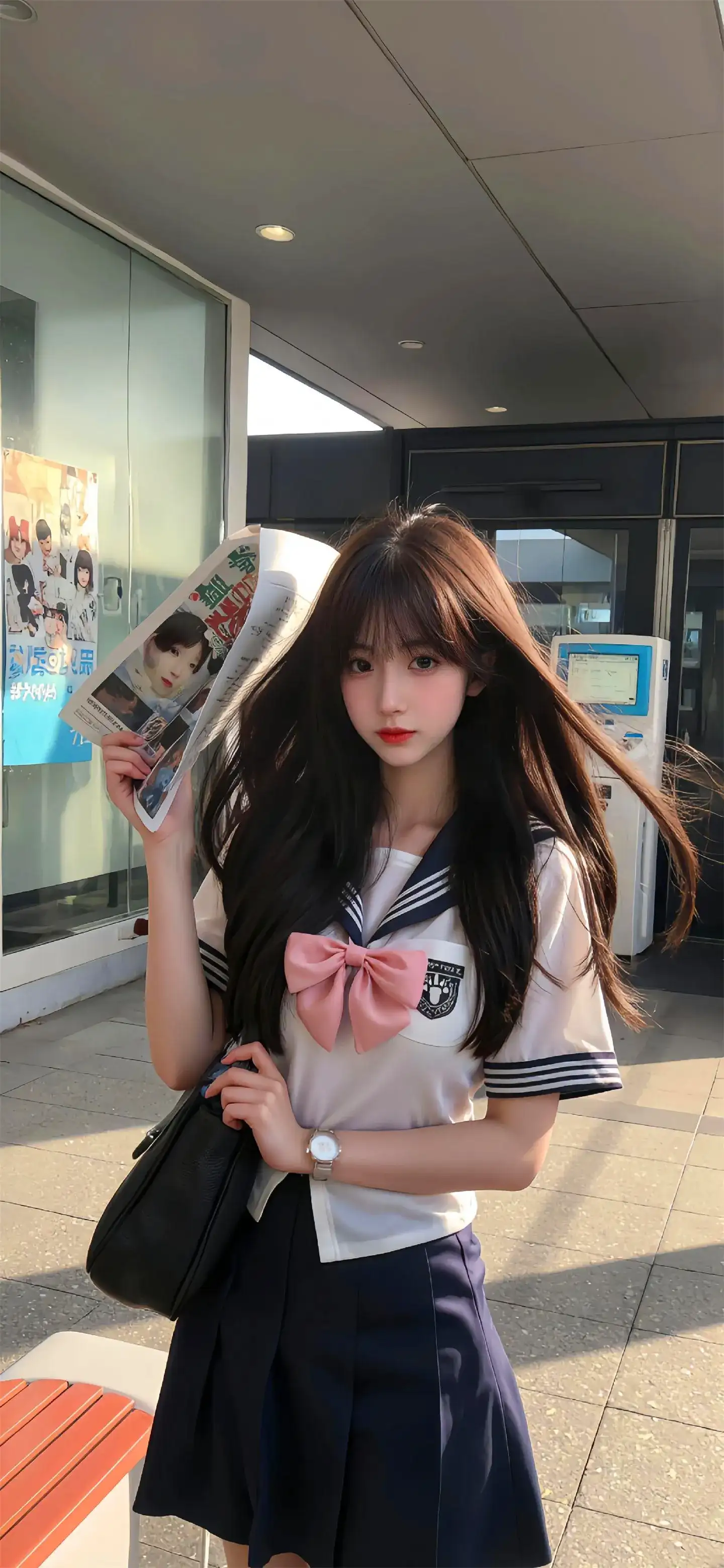 长发jk美女｜可爱｜清纯美女