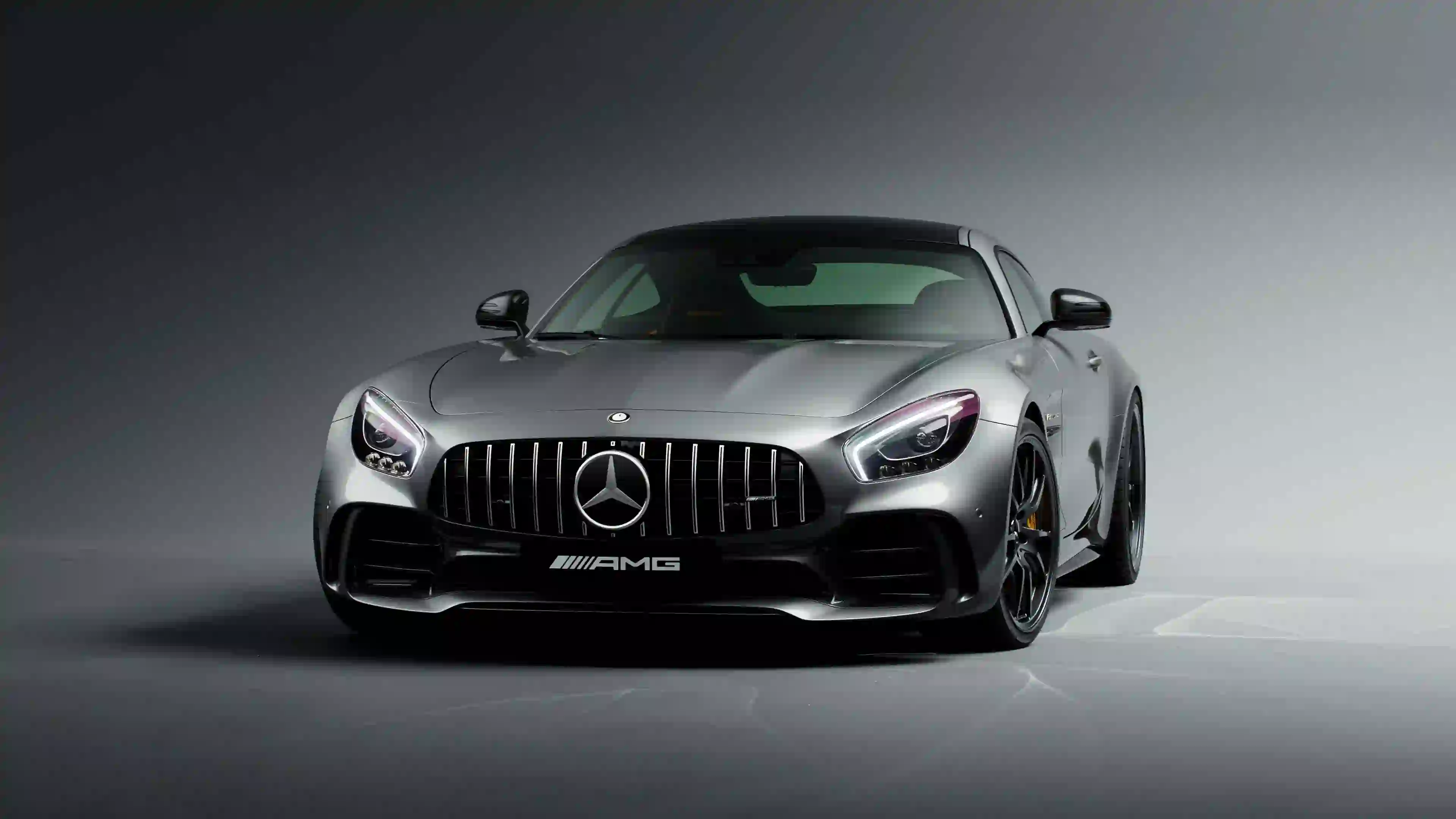 奔驰 跑车 银色外观 豪车 跑车 酷酷 AMG GT