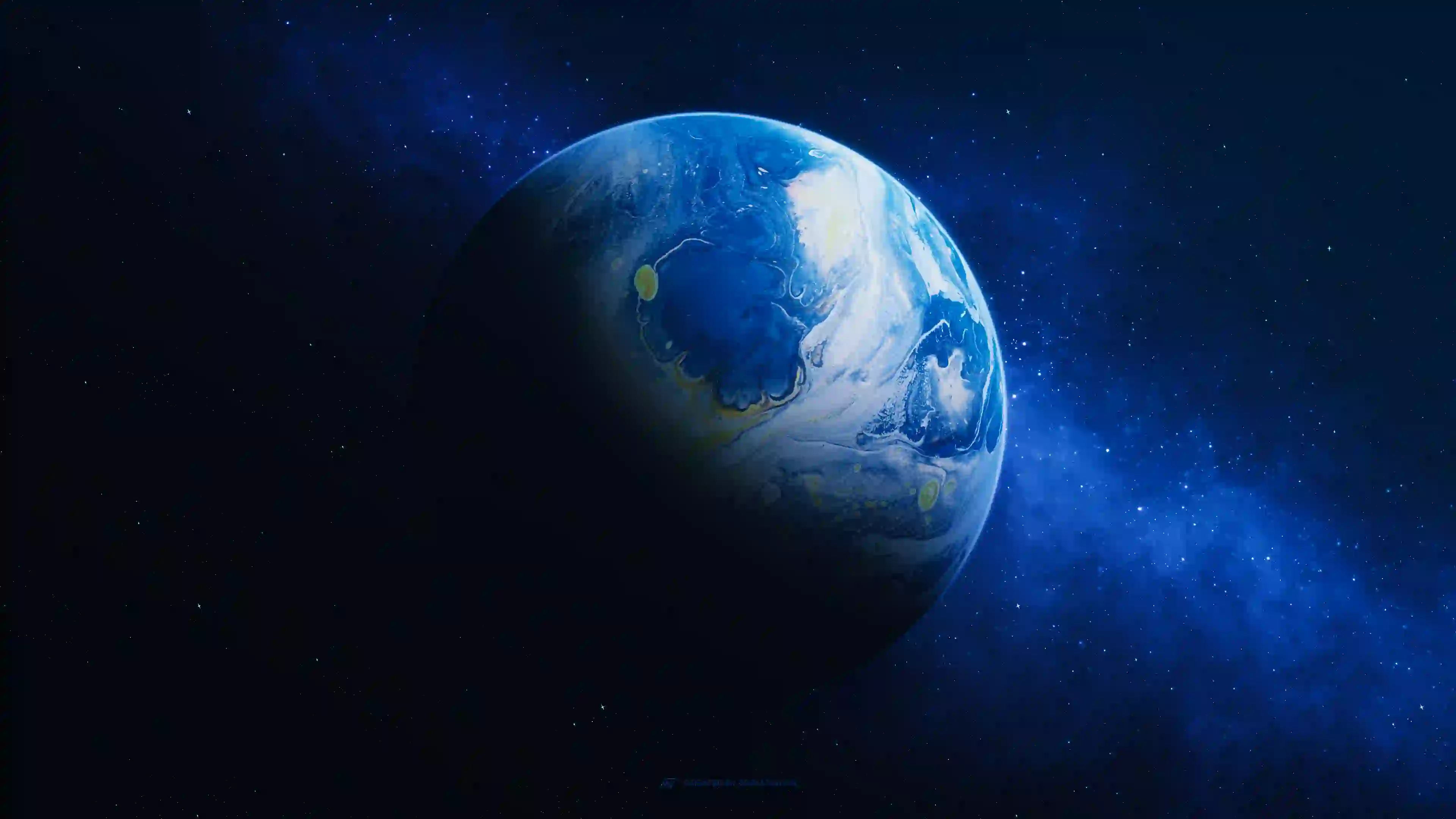 蓝色星球 孤独的星球 蓝色 宇宙