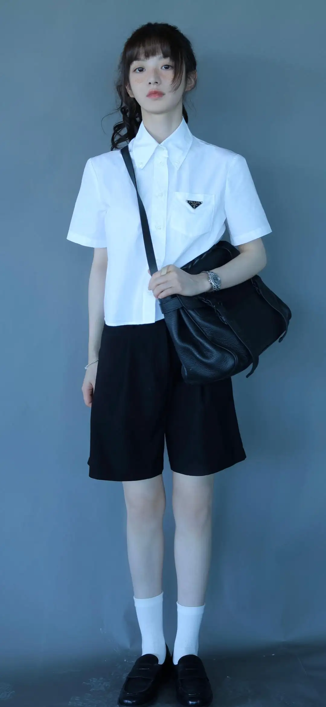 可爱学生装美女｜jk