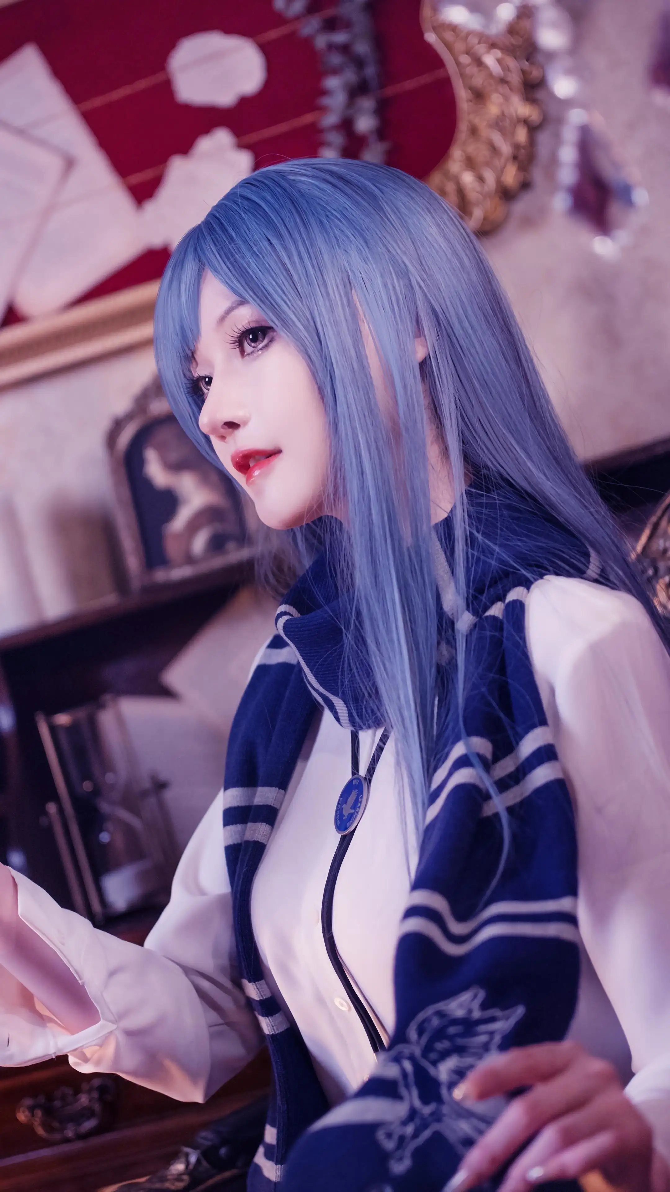 cos 女神 长发美女4k手机壁纸