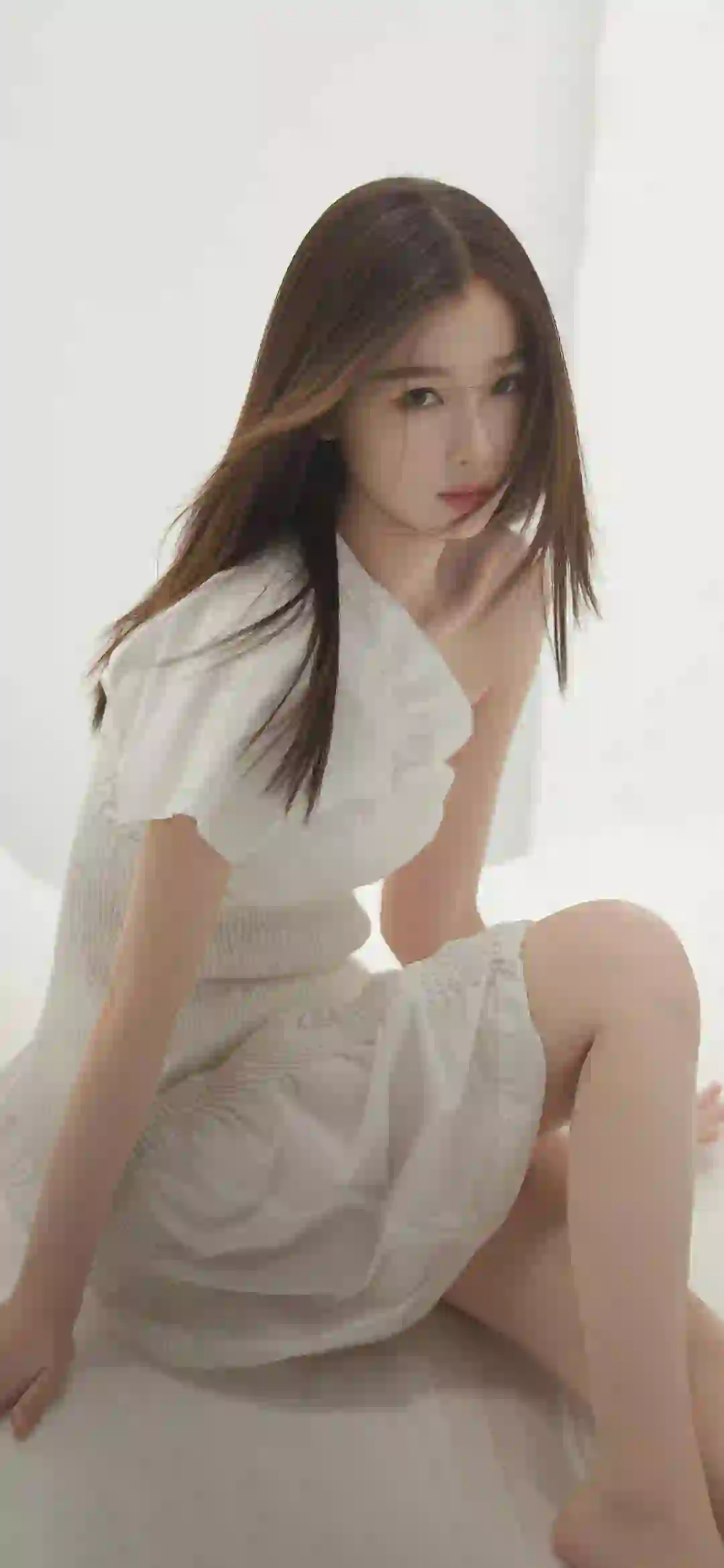 长发美女 性感美女 虞书欣  长腿美女 居家写真 