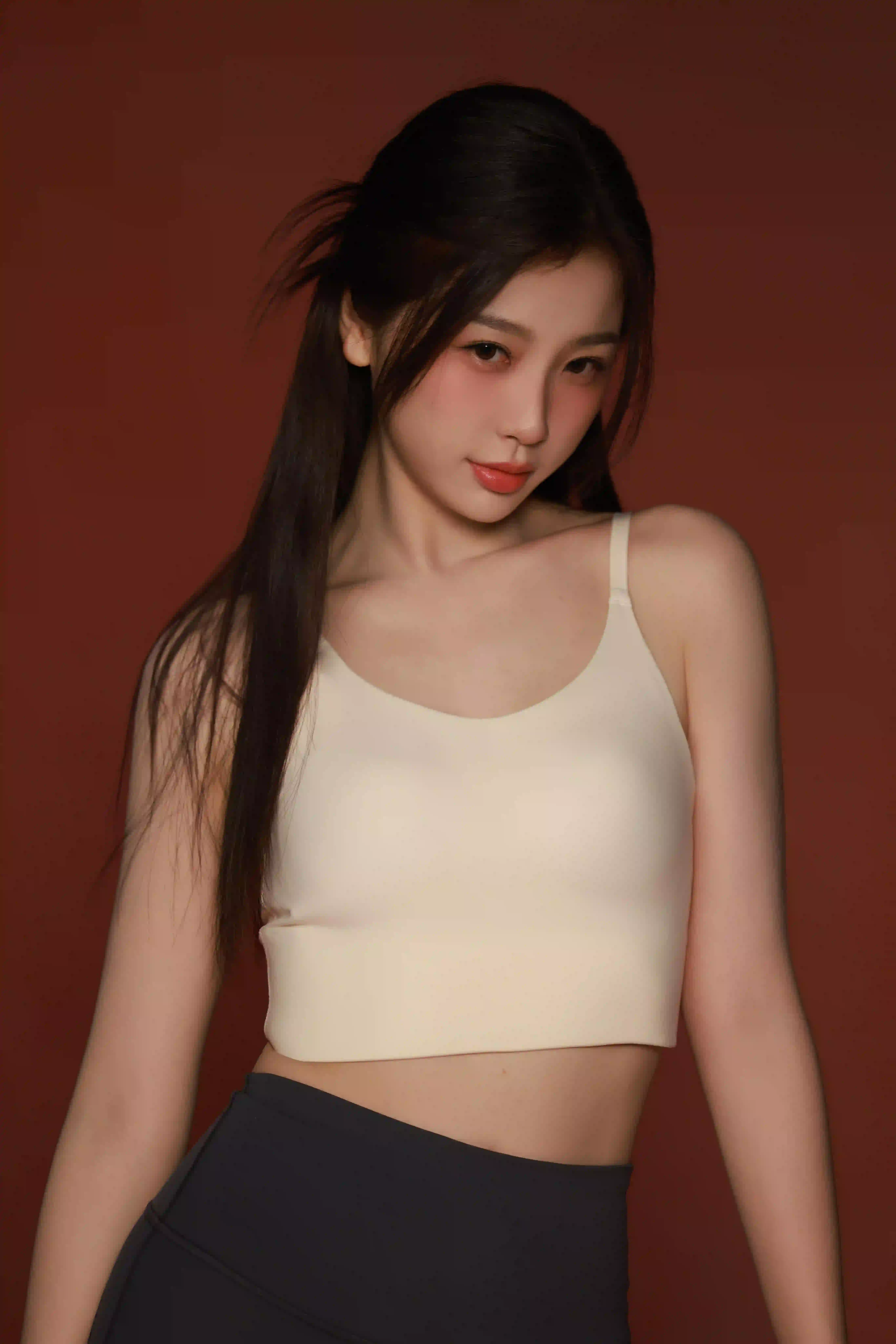 瑜伽裤 虞书欣 性感美女 写真