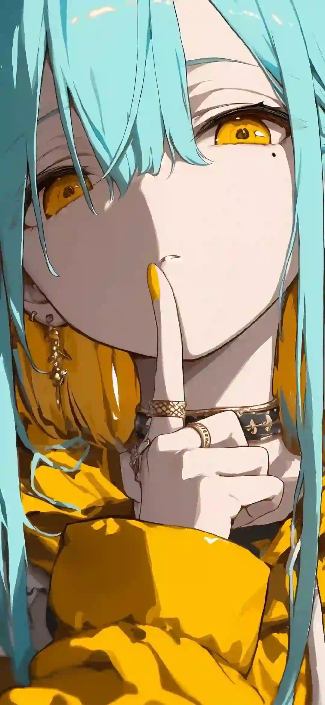 嘘 动漫角色 黄色衣服 黄色眼镜