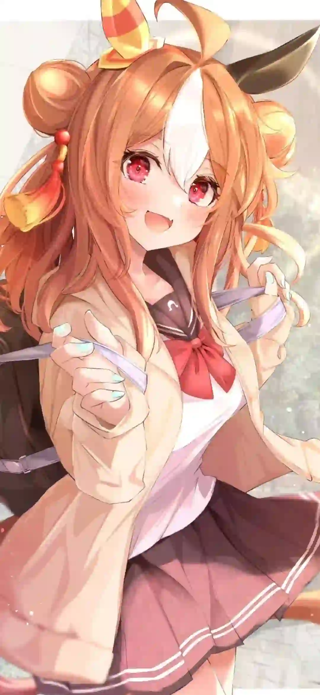 动漫女孩 二次元女孩 可爱女孩 学院风