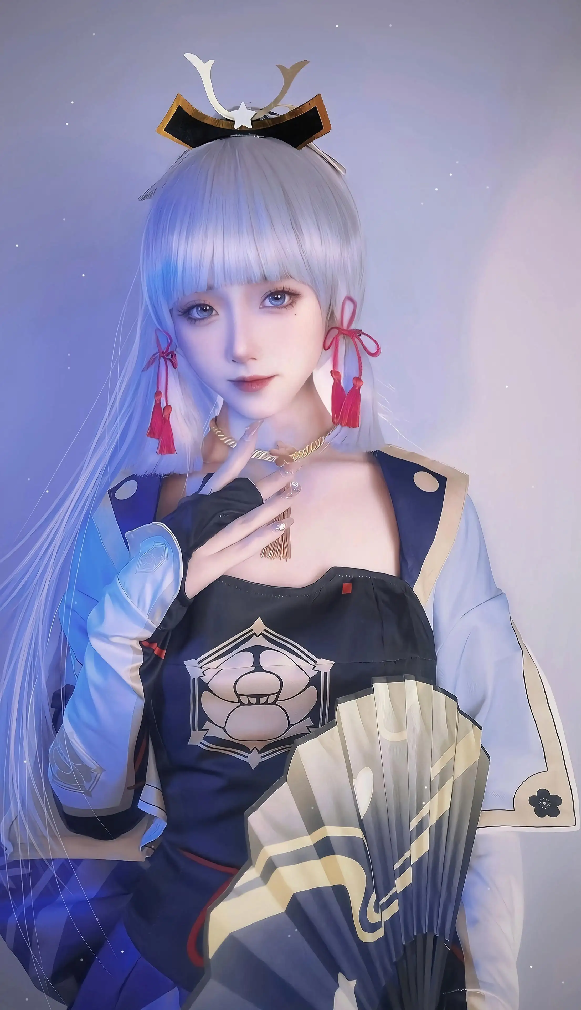 神里绫华 cos 原神4k极清竖屏手机
