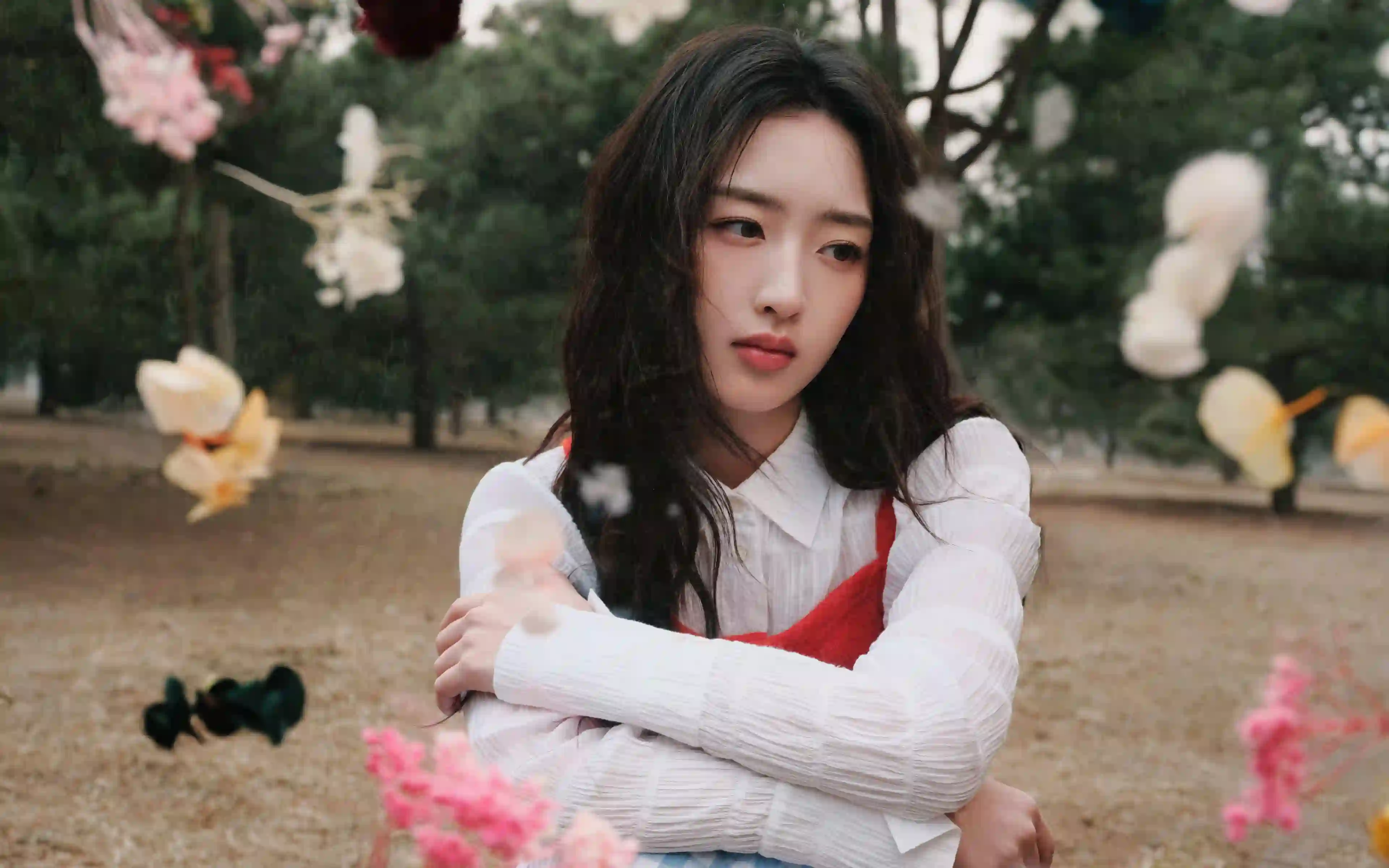 美女邓恩熙高清4K 明星壁纸 可爱女孩 