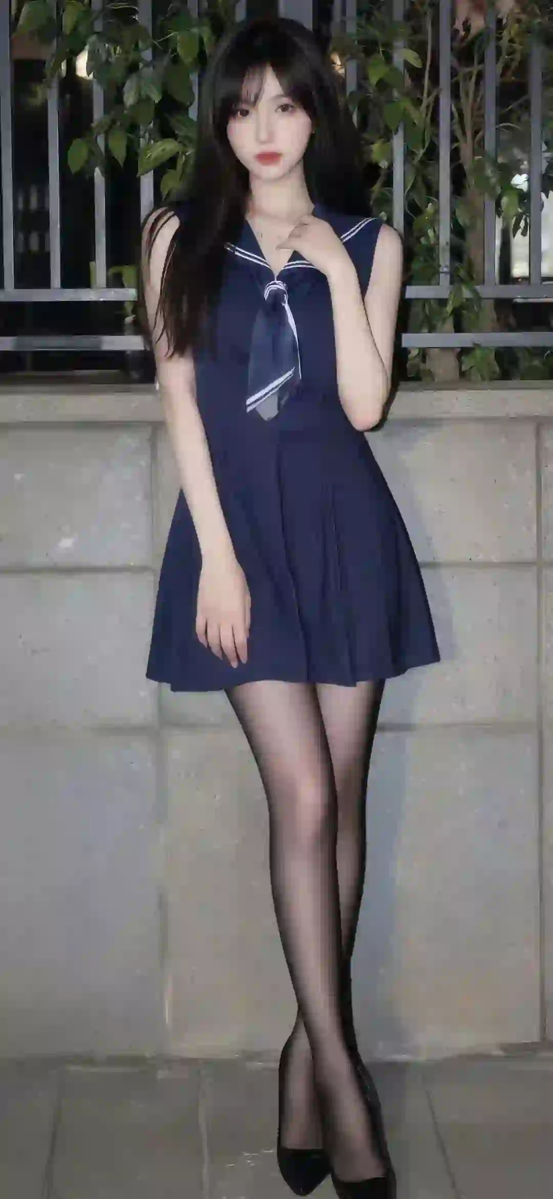 美女 长发美女 腿 jk美女 黑丝 丝袜美腿