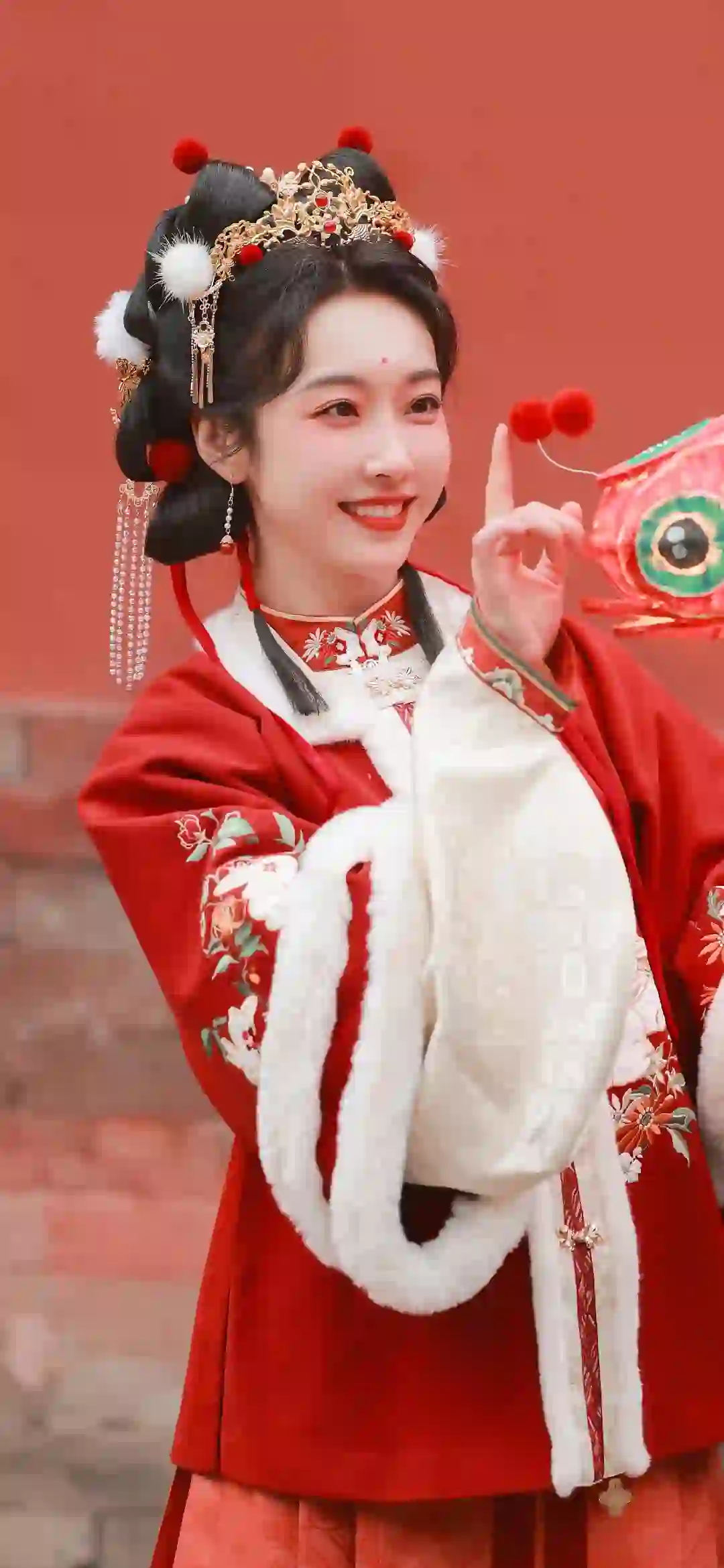 可爱女孩 古风美女 汉服古风 喜庆