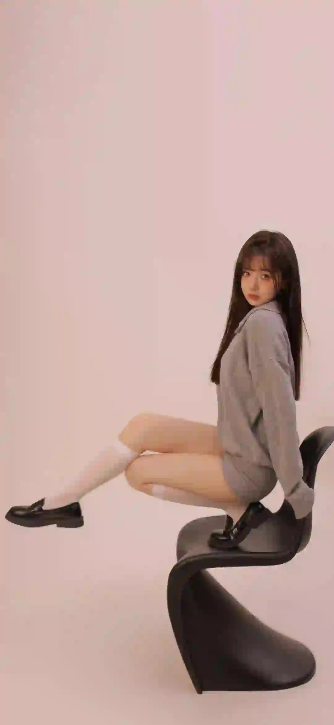 长发女孩 长腿美女 艺术写真