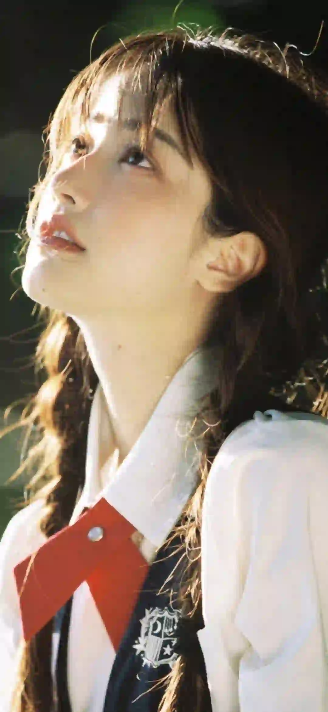 双马尾女孩 jk穿搭 户外 阳光 清纯