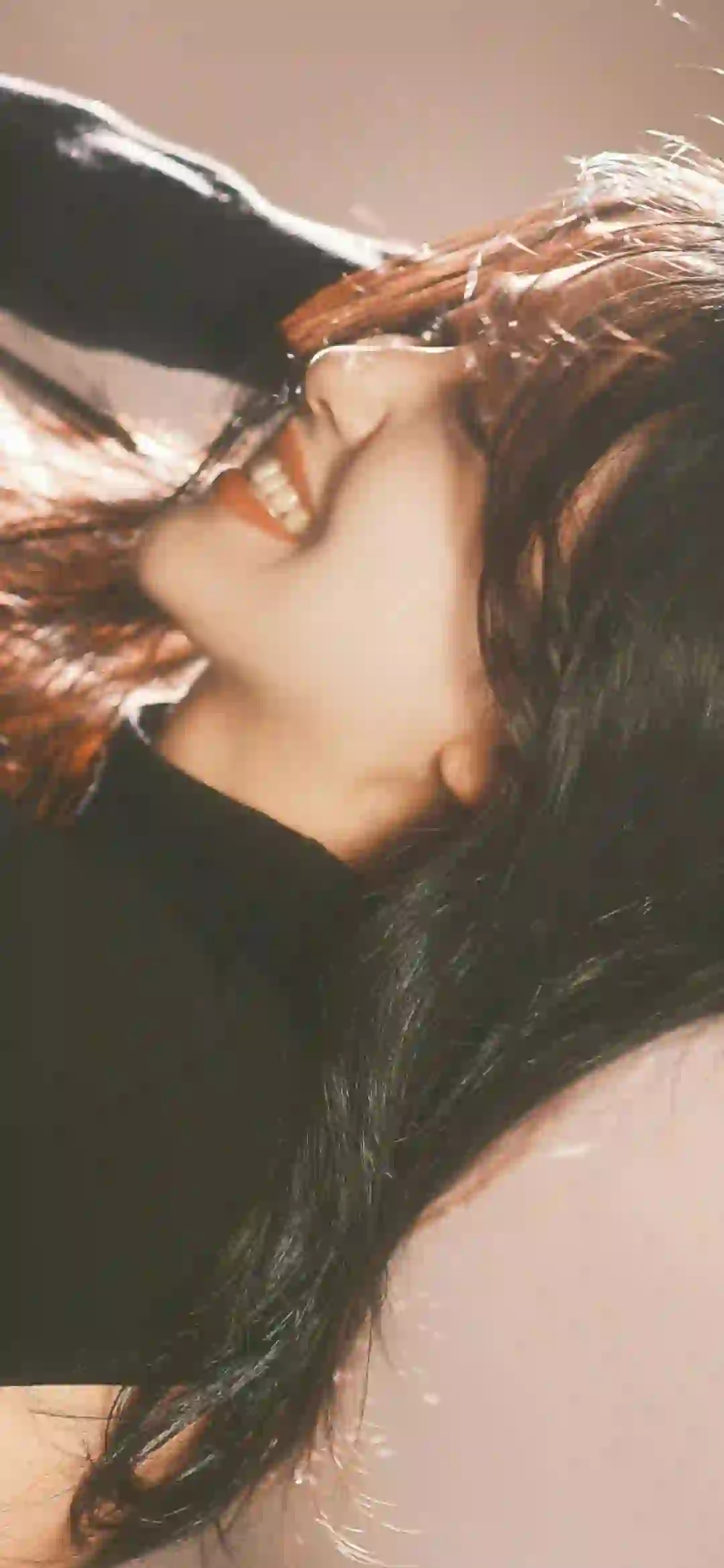 许龄月 甜美女孩 长发美女