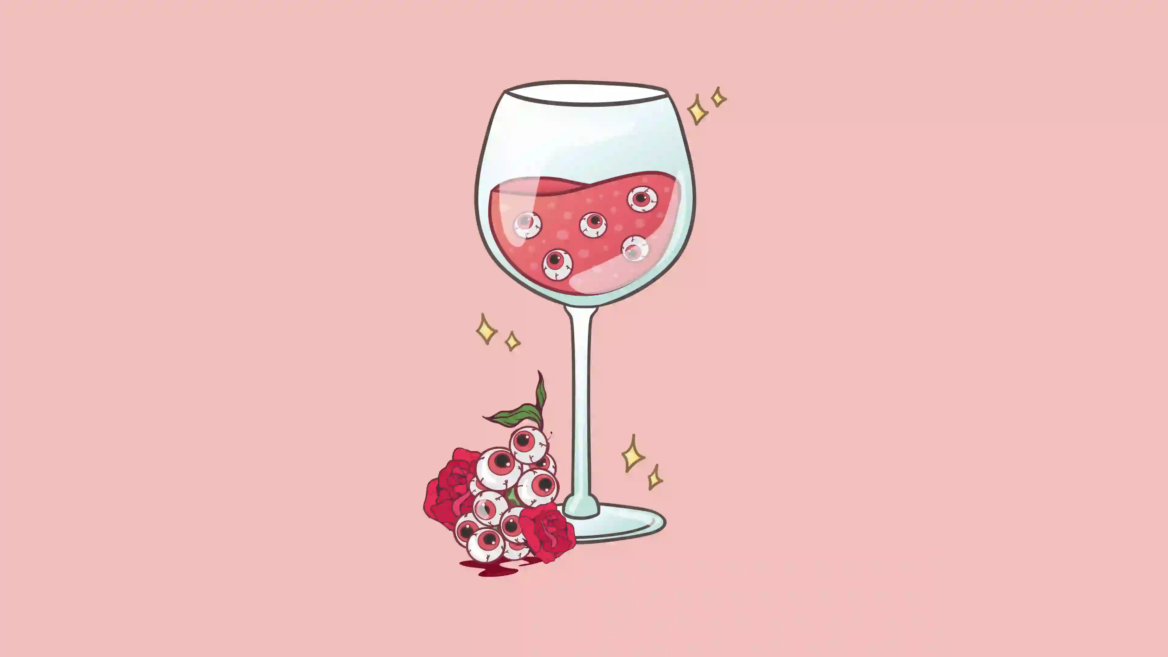 红酒杯 眼球 极简 玻璃杯
