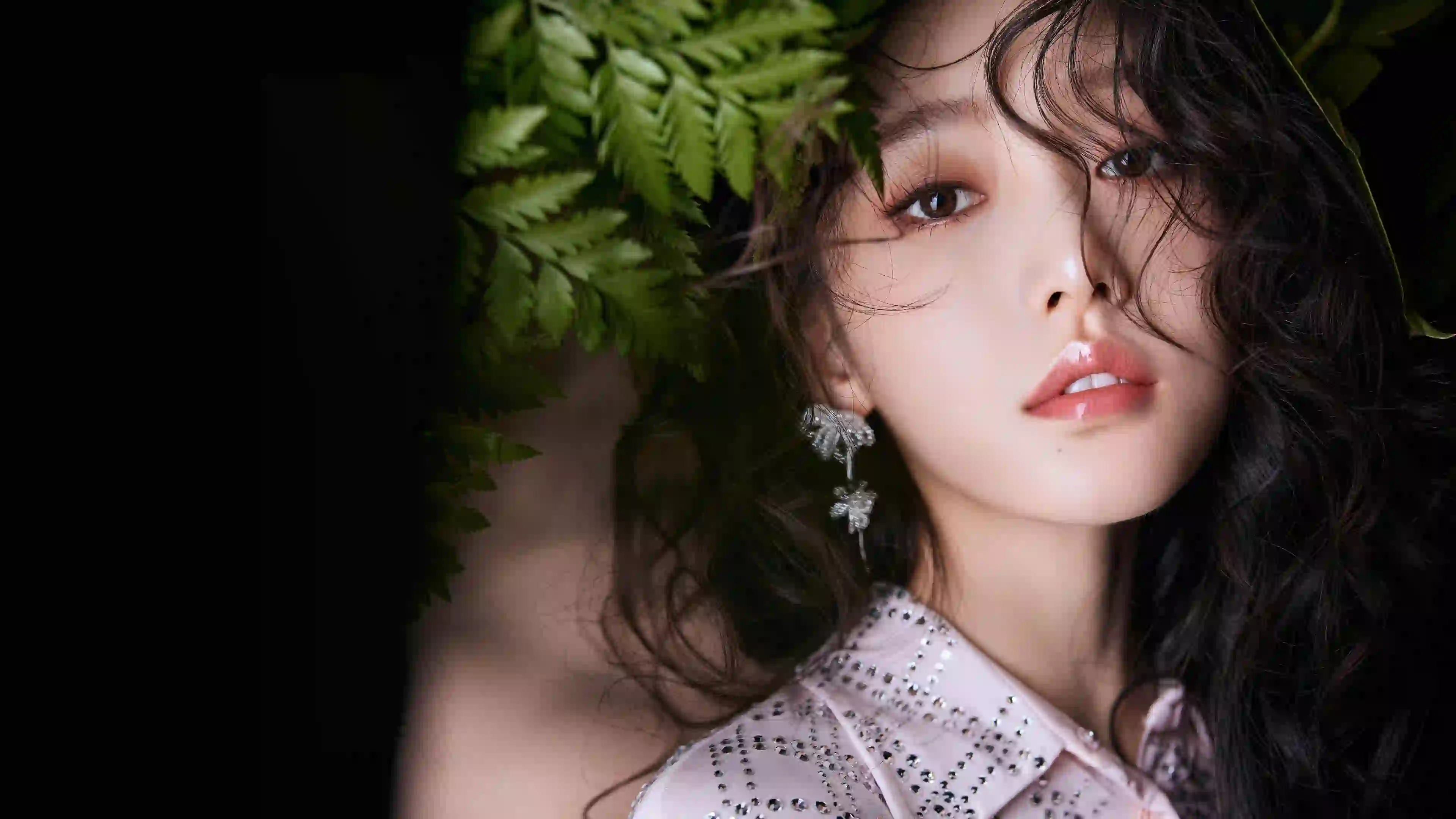 姜贞羽 长发美女 性感