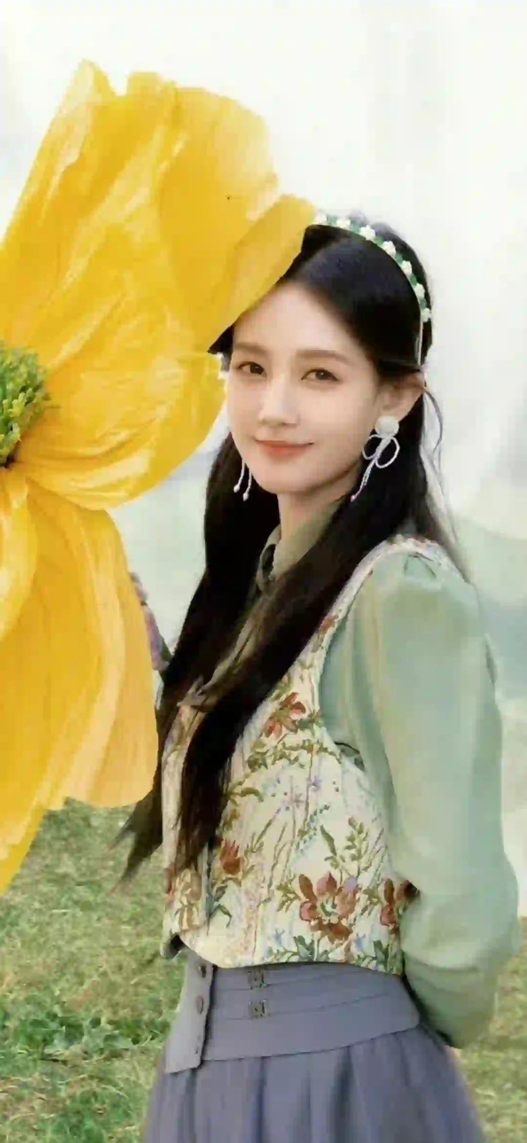 长发甜美女孩 李一桐 可爱