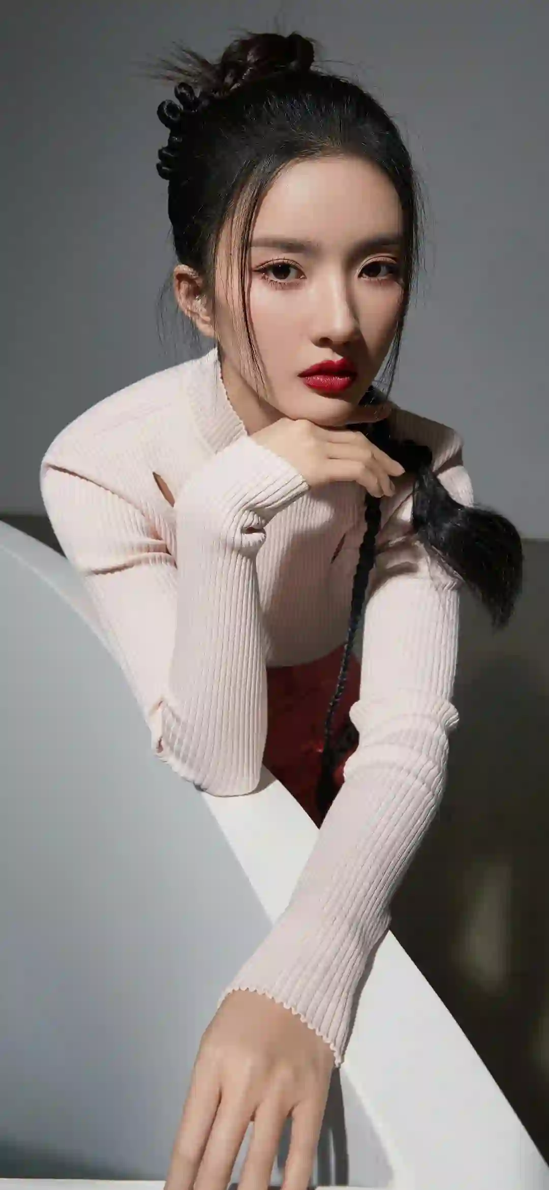 长发美女 明星壁纸 刘些宁 时尚