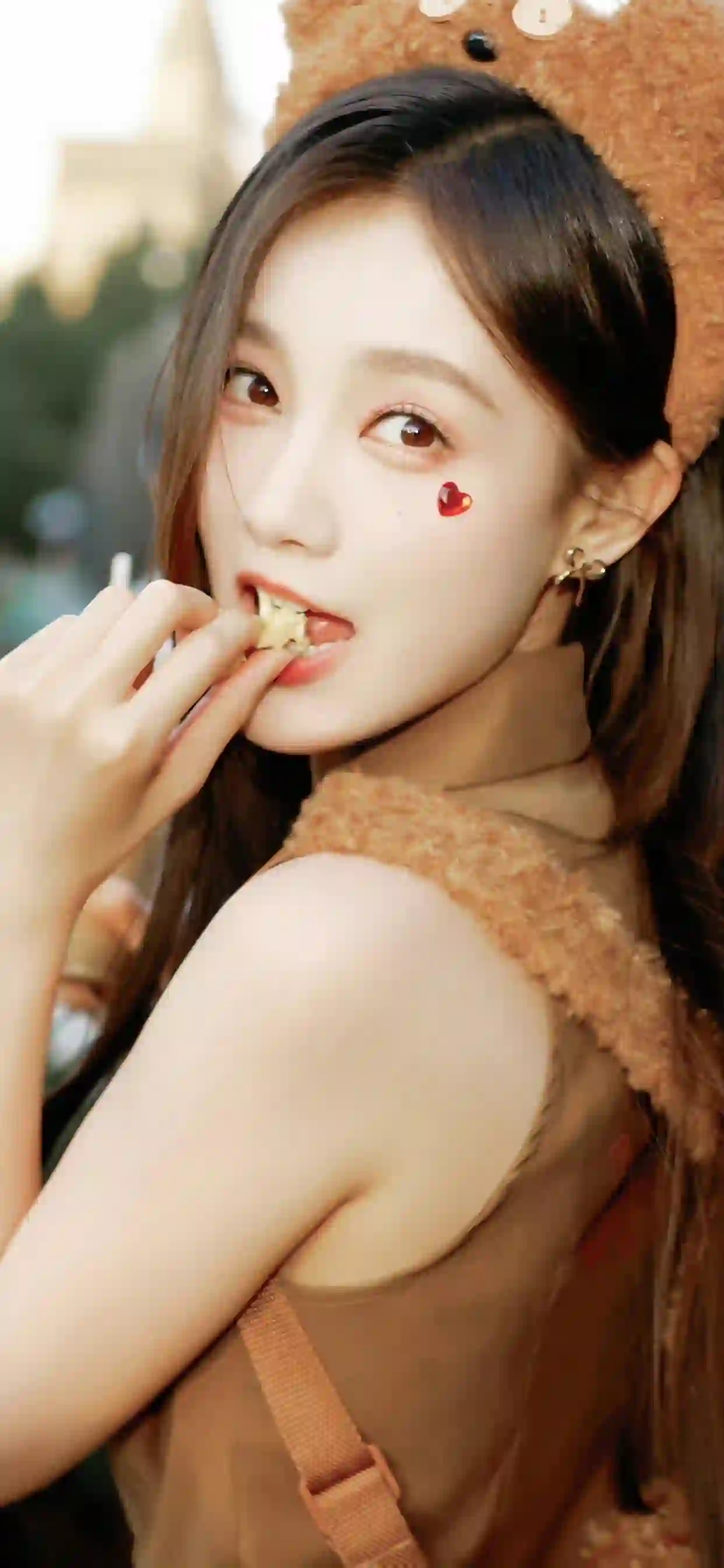 长发性感美女 美女明星 李一桐 甜美 可爱美女