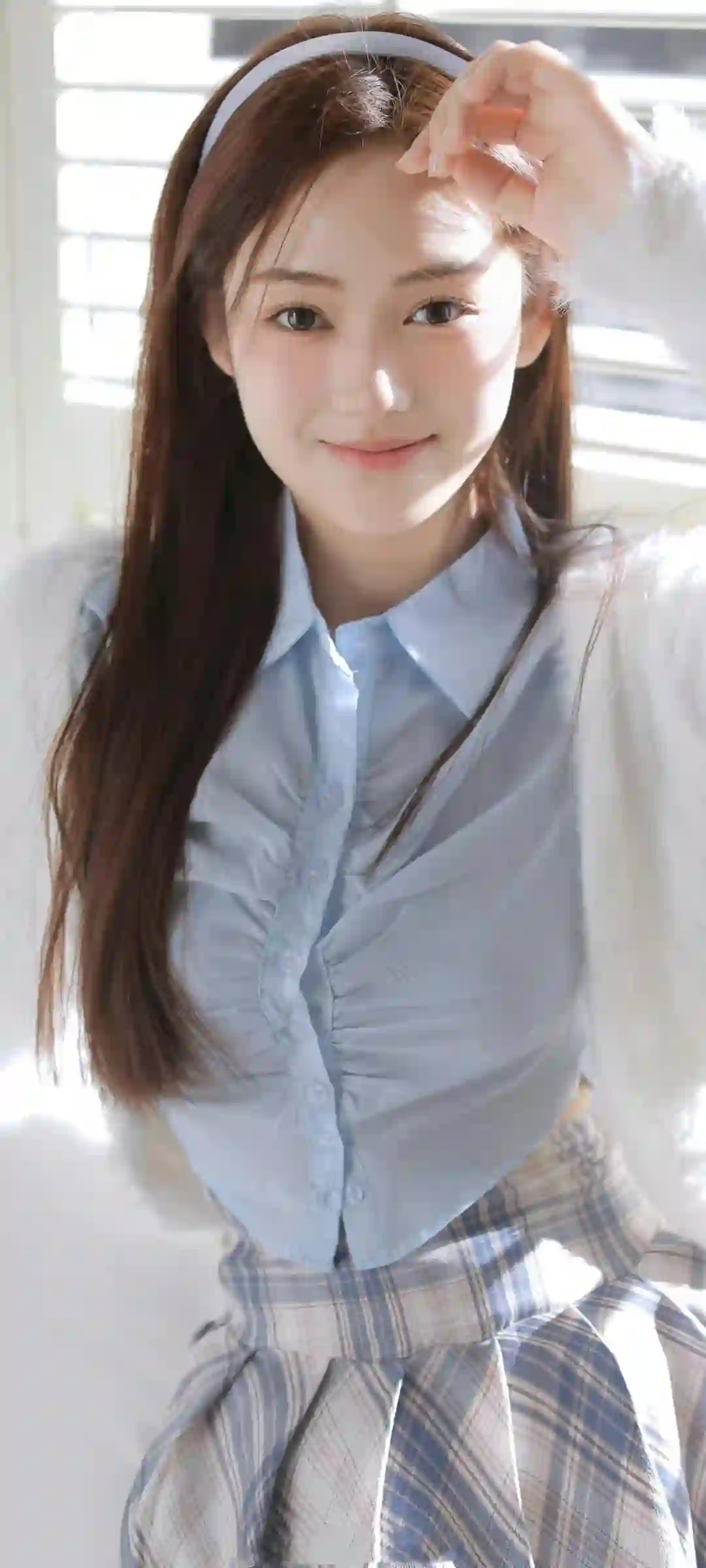 可爱 清纯学院风美女 jk 