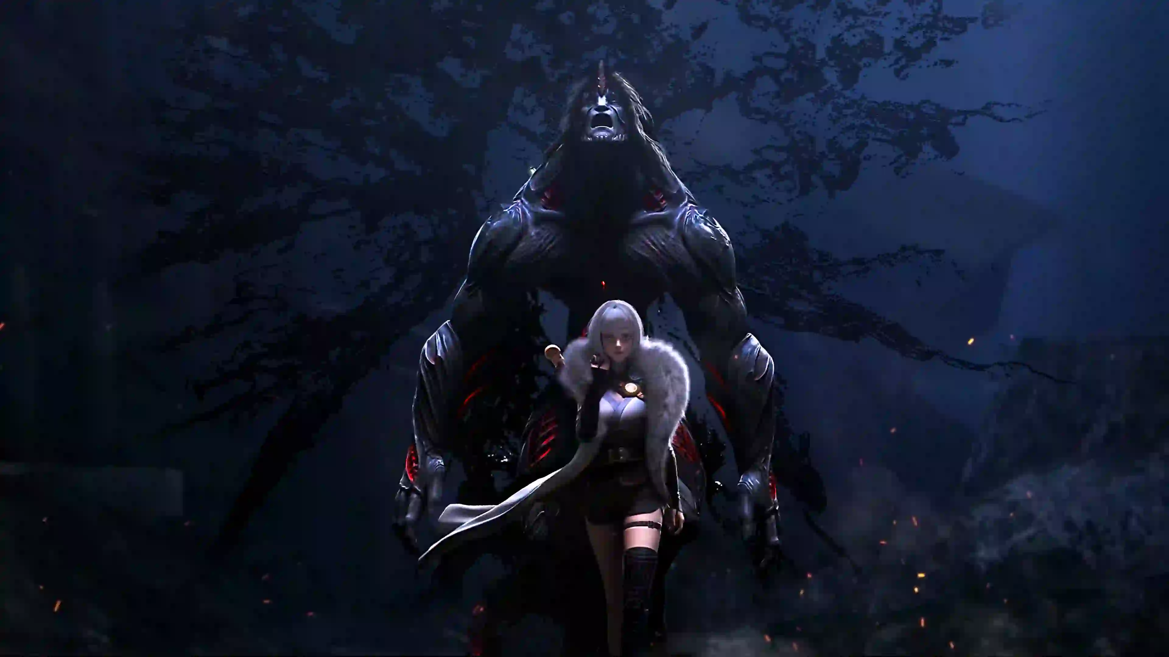 白月魁 怪物形态马克 酷酷白老板 灵笼