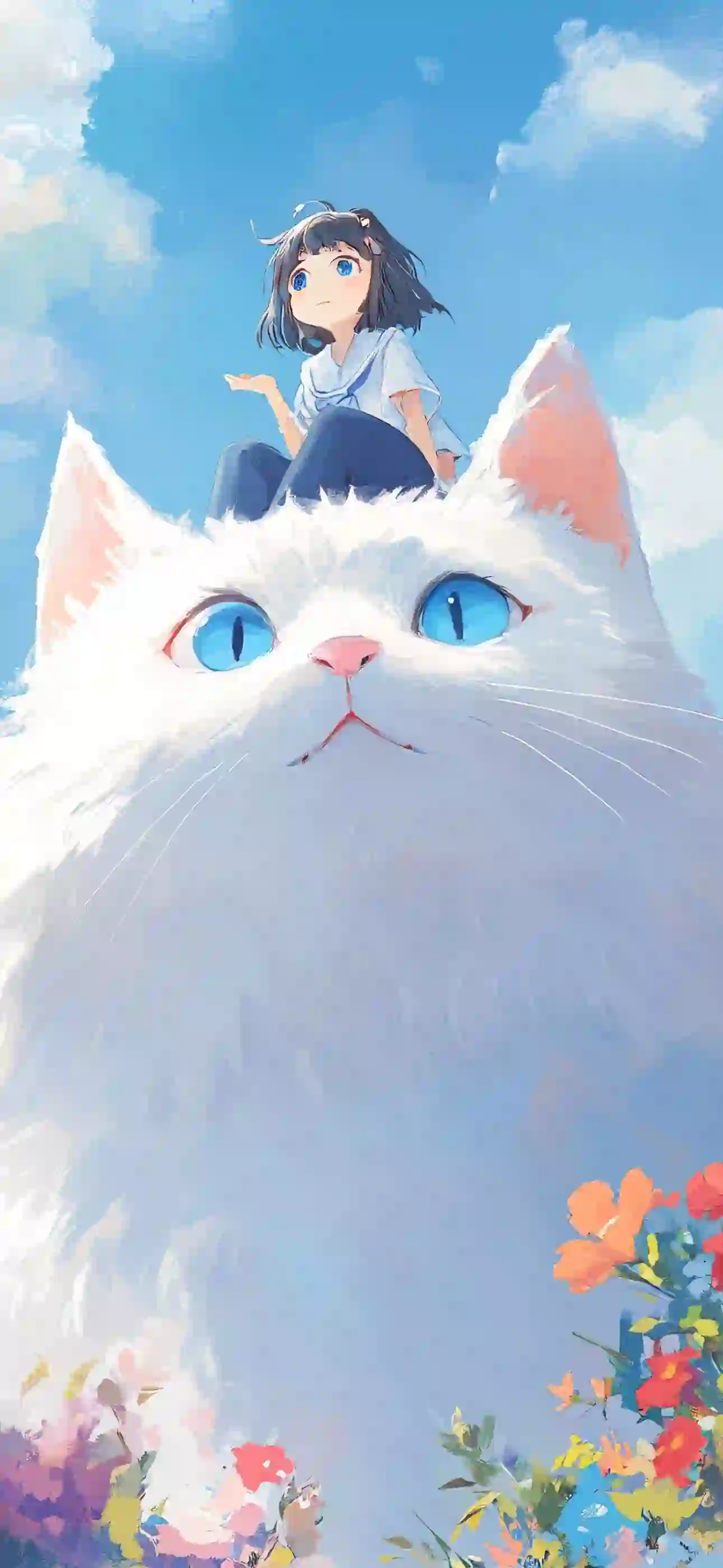 动漫 二次元 猫咪 可爱宠物