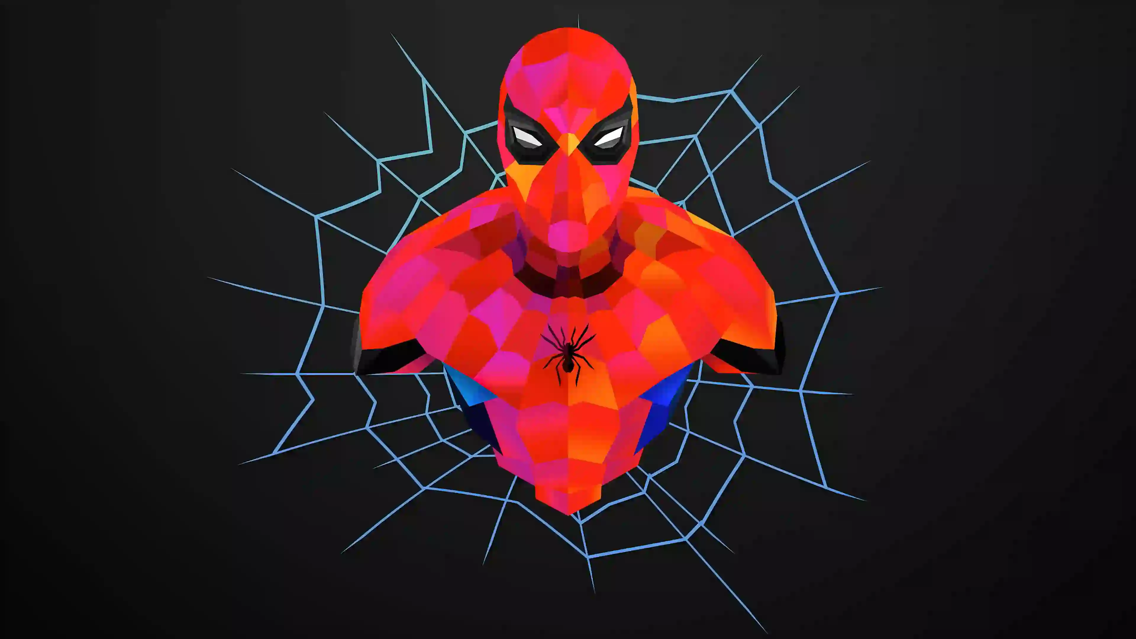 蜘蛛侠 Spider-Man 创意壁纸 动漫影视 蛛网