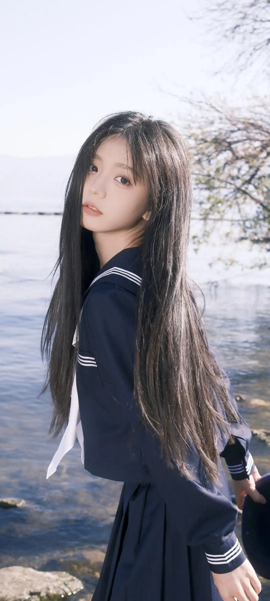 长发可爱女孩唯美｜日系女孩｜jk制服