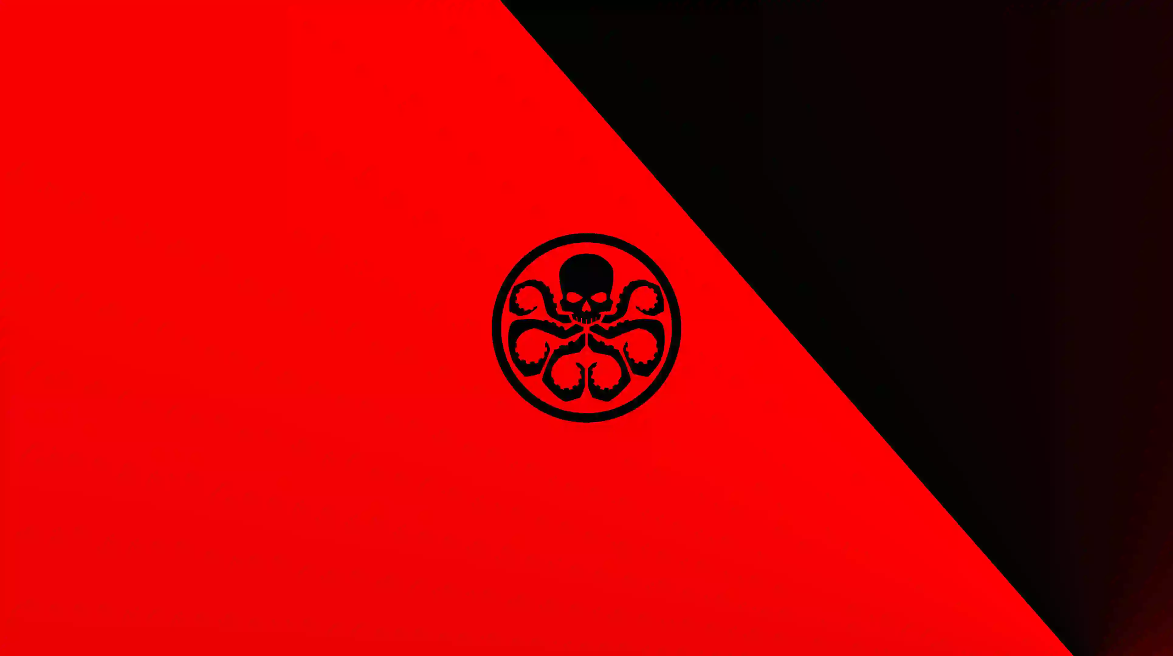 logo 红黑拼色 怪物标志