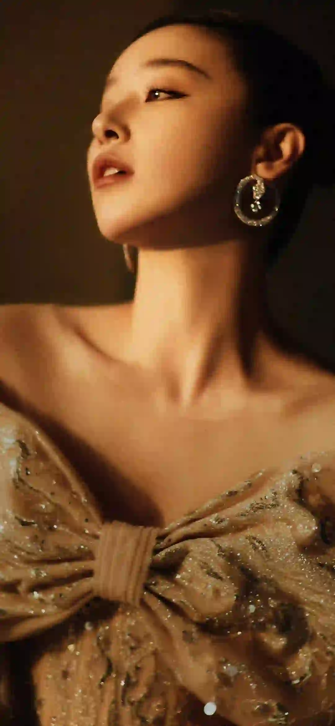 明星美女 阚清子 暖色调