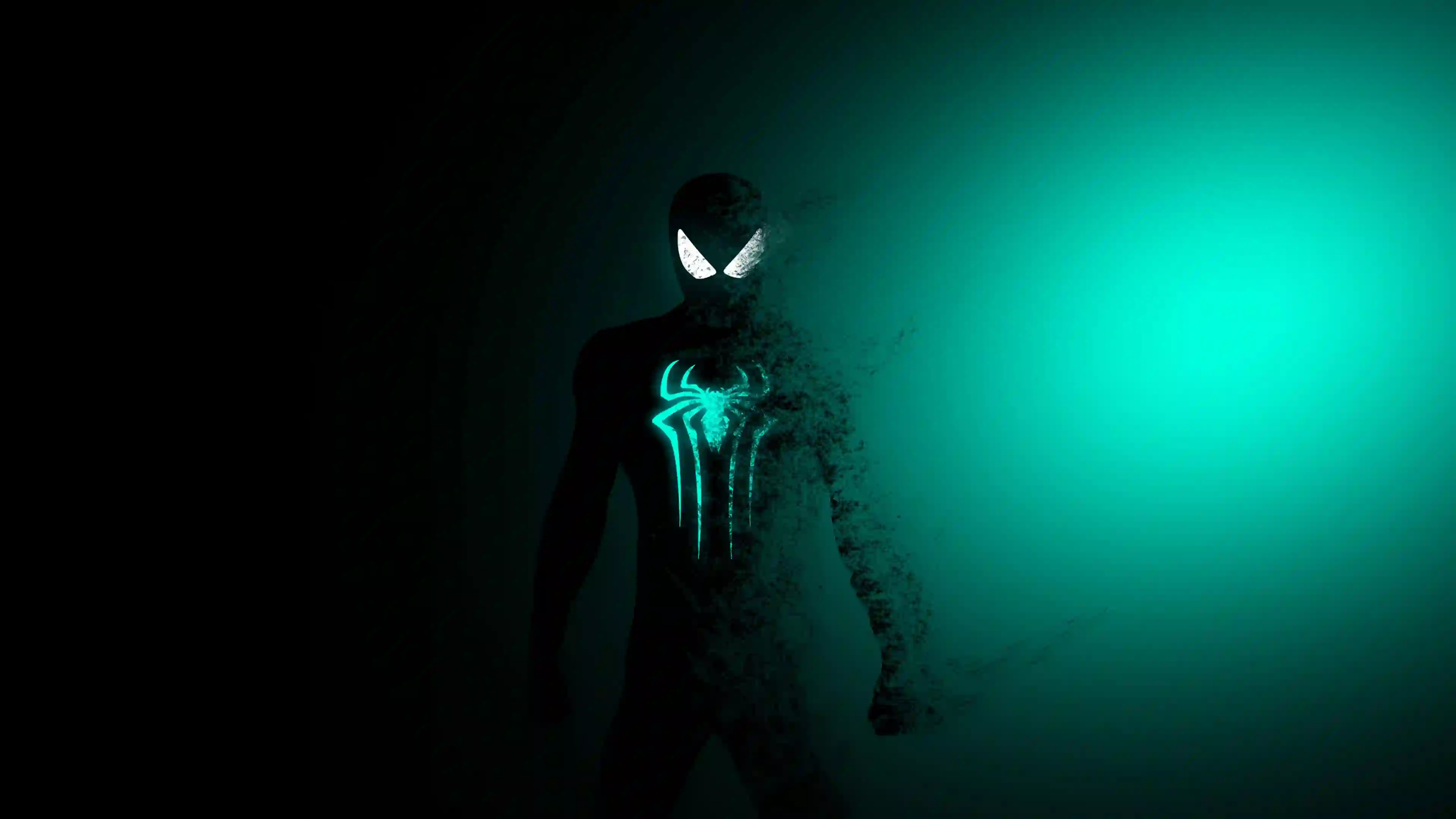 蜘蛛侠 影视角色 Spider-Man 绿色皮肤 夜光 灯光