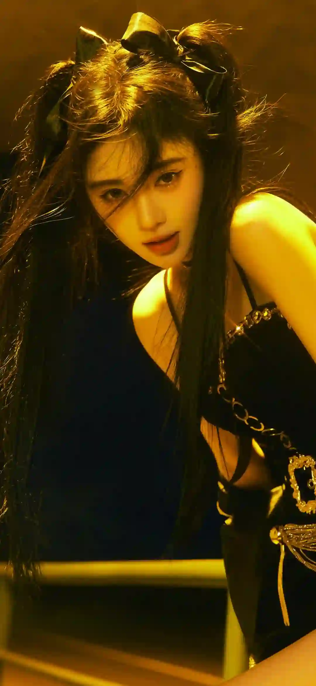 美女明星 鞠婧祎 长发可爱女孩  可爱 性感 魅力十足