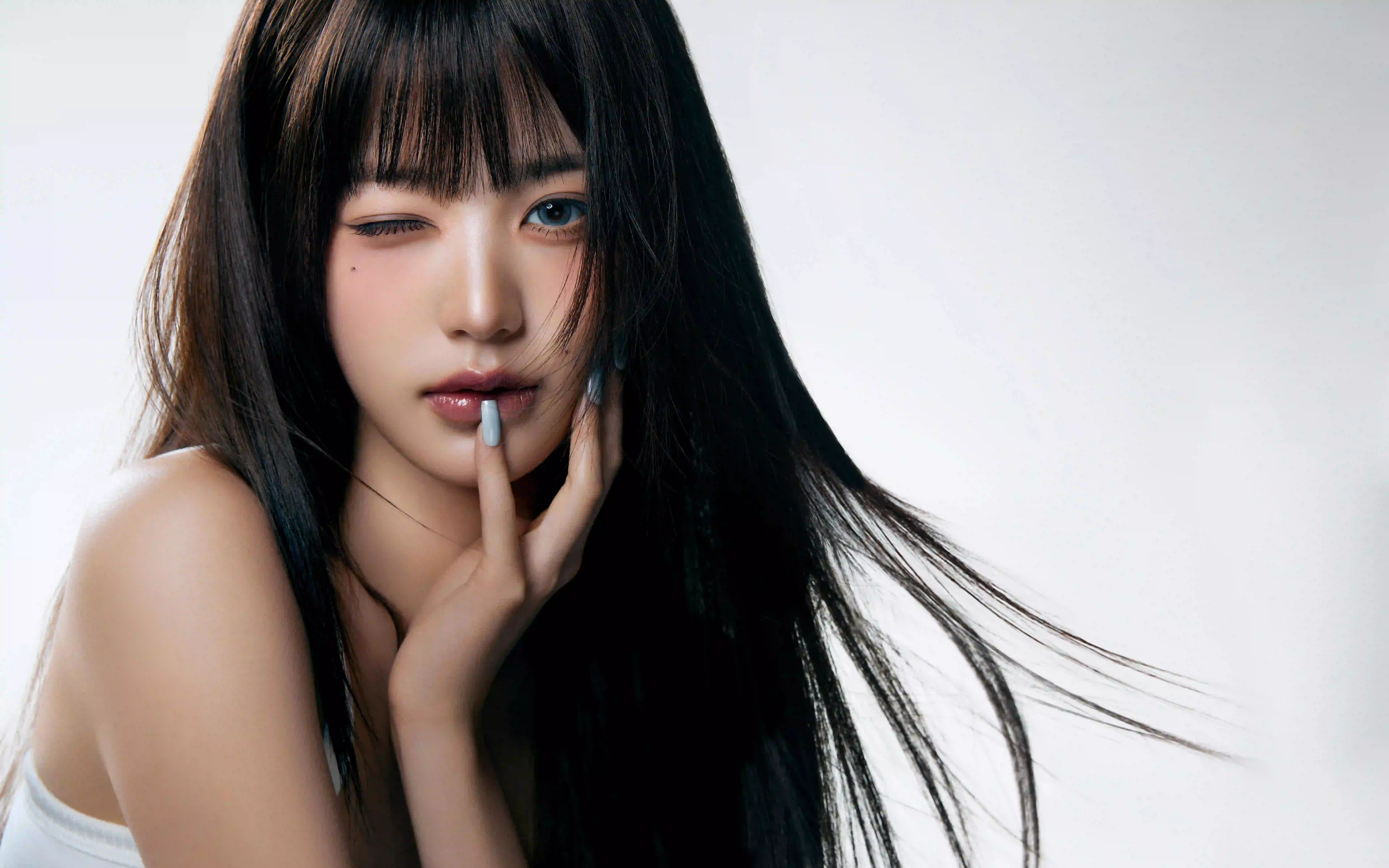 韩国美女 长发美女 性感 写真 9k