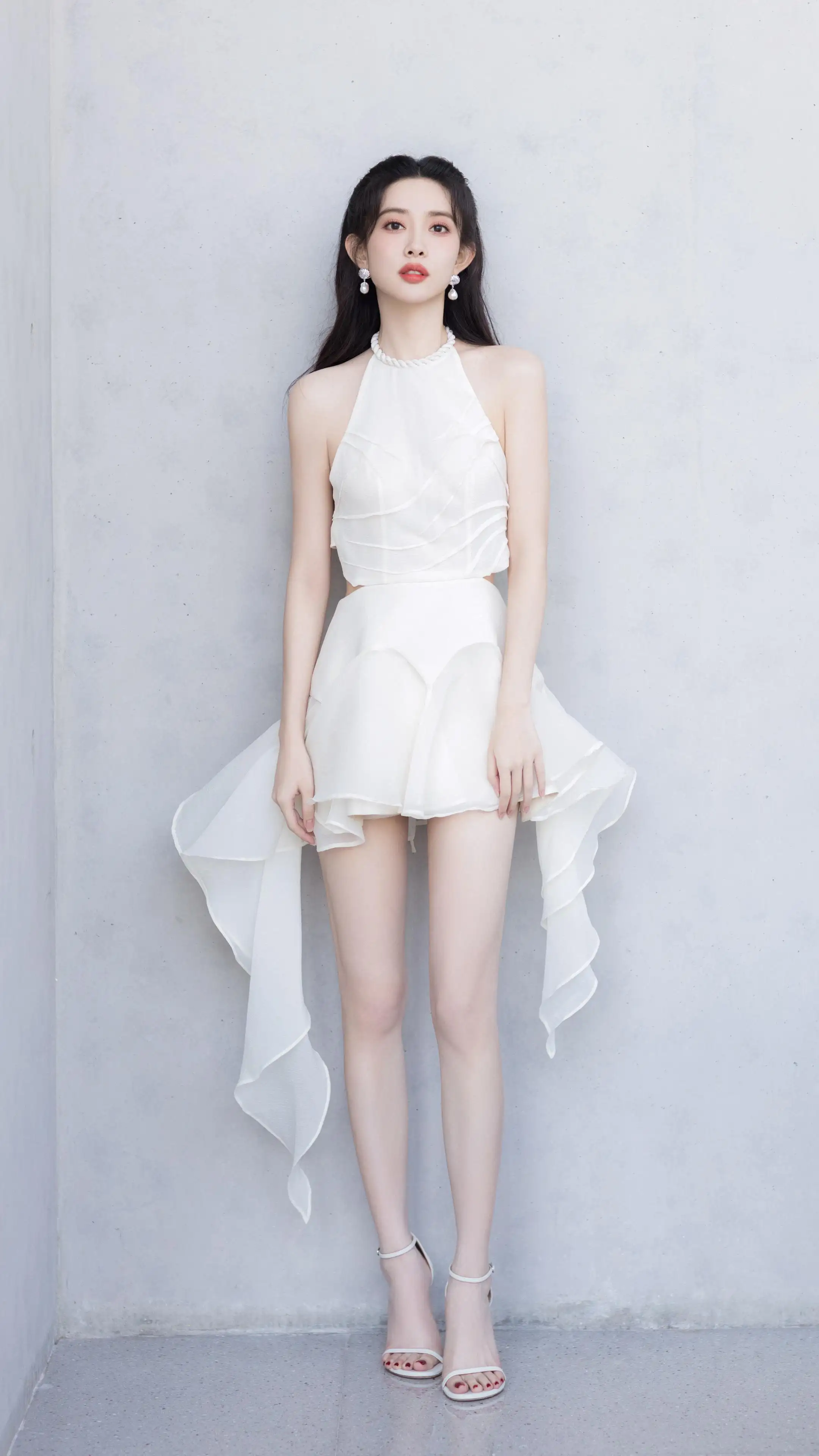 孟子义 白礼服 美女