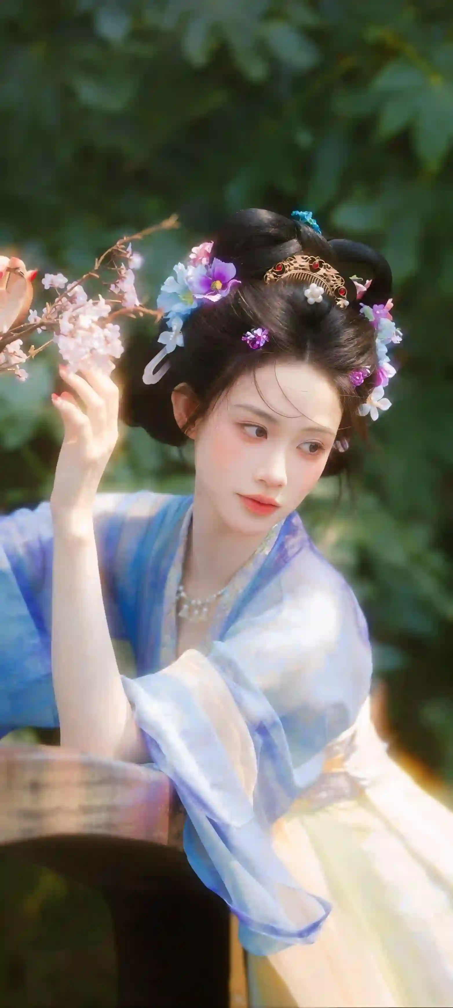 汉服古风女孩 朦胧感 美女