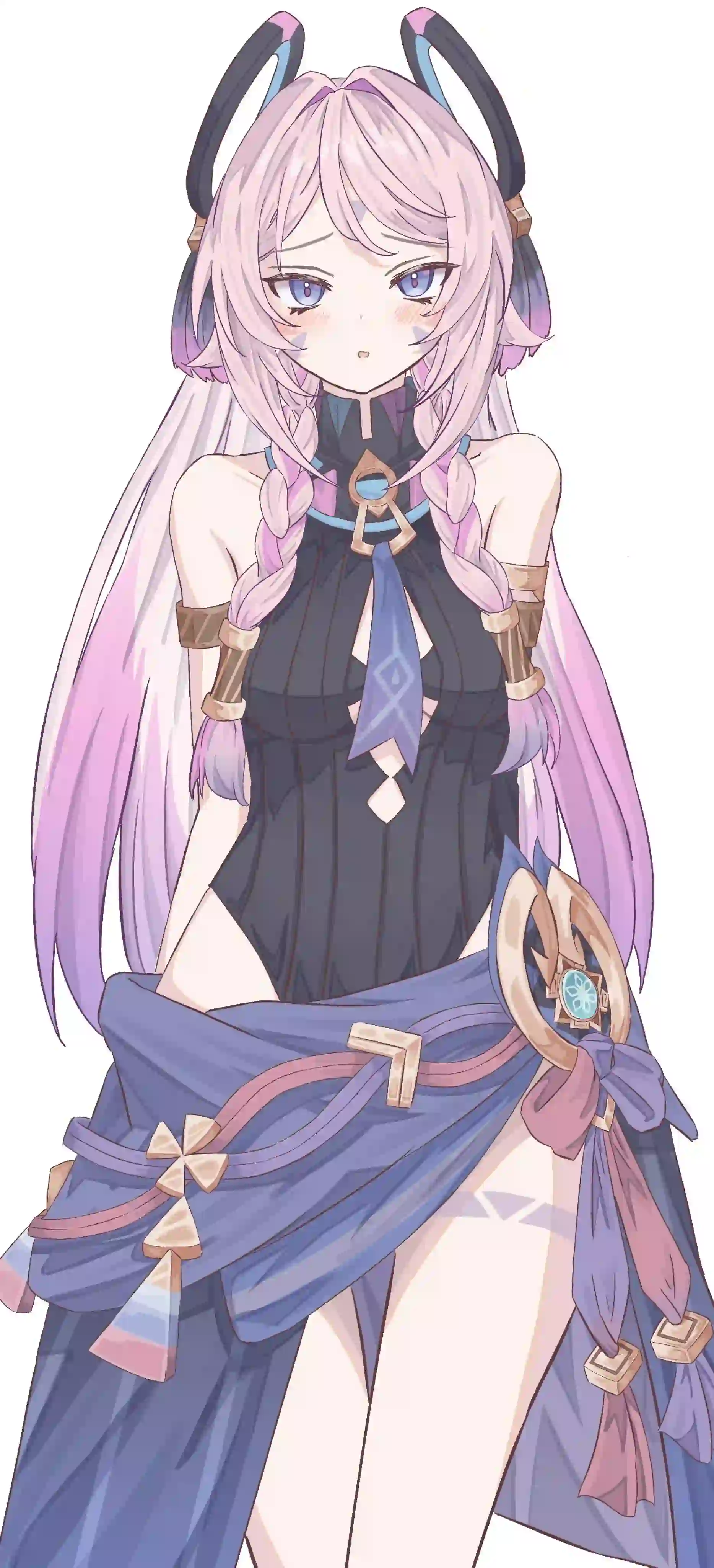 动漫长腿美女 二次元 