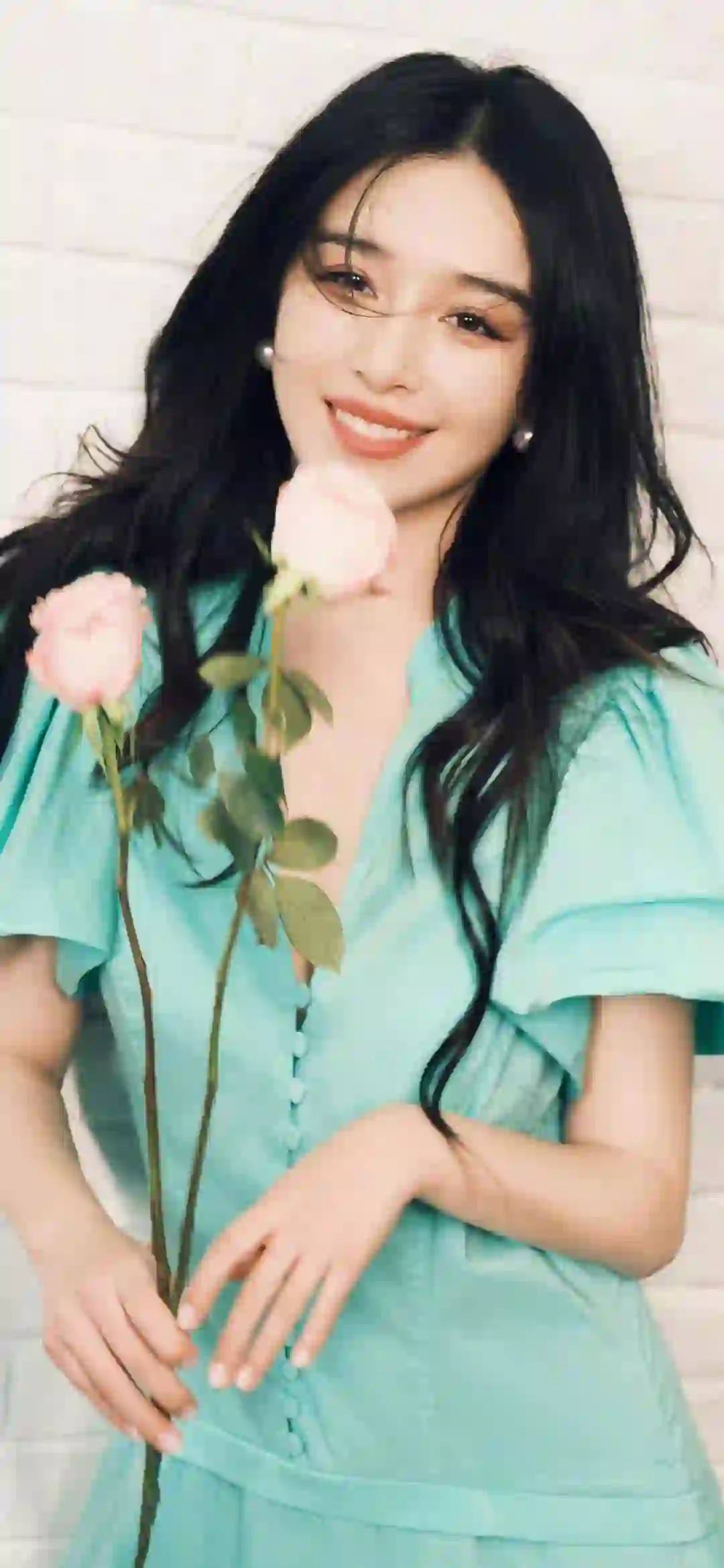 明星美女 阚清子 甜美女孩 花