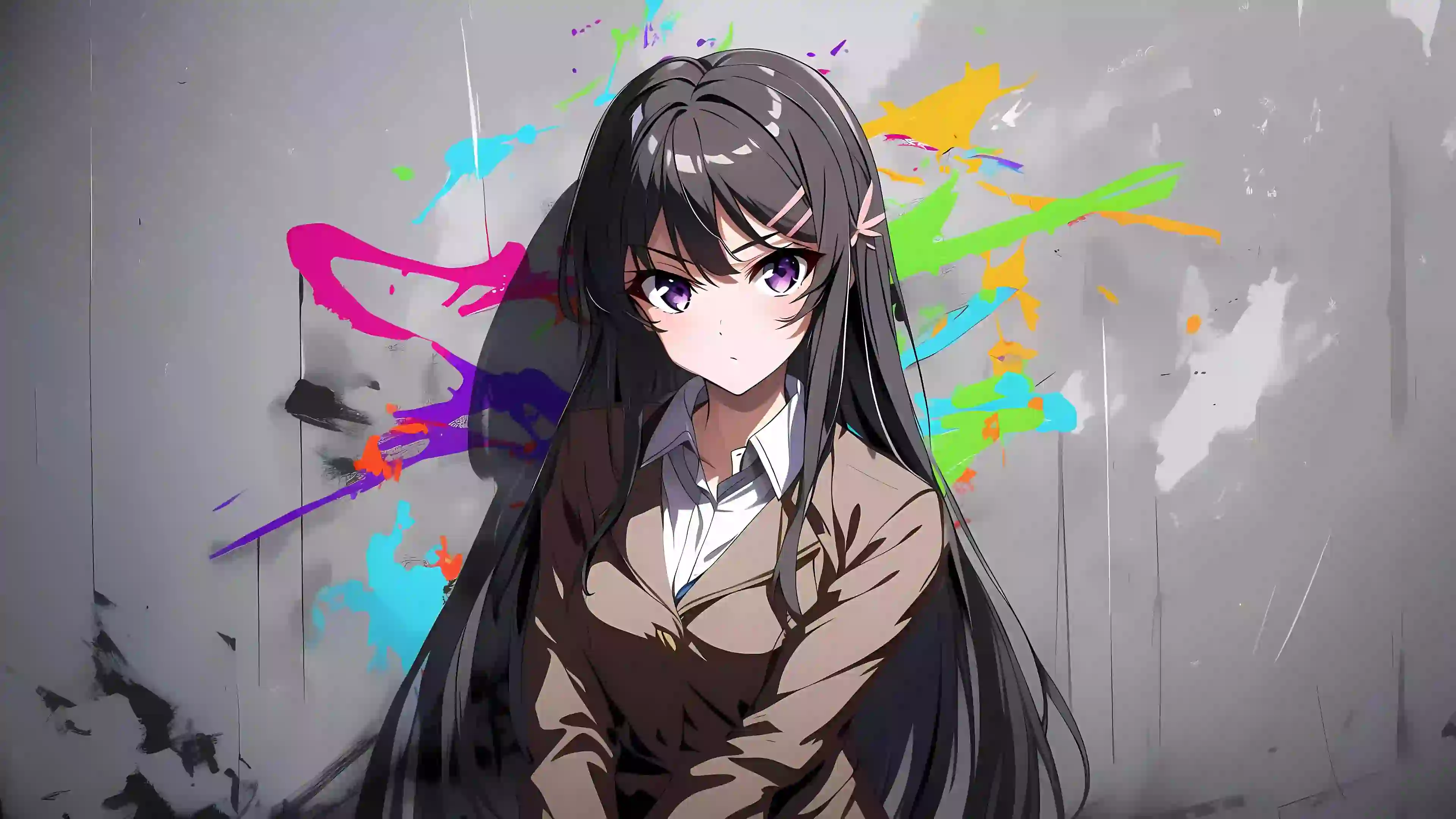 麻衣学姐 涂鸦