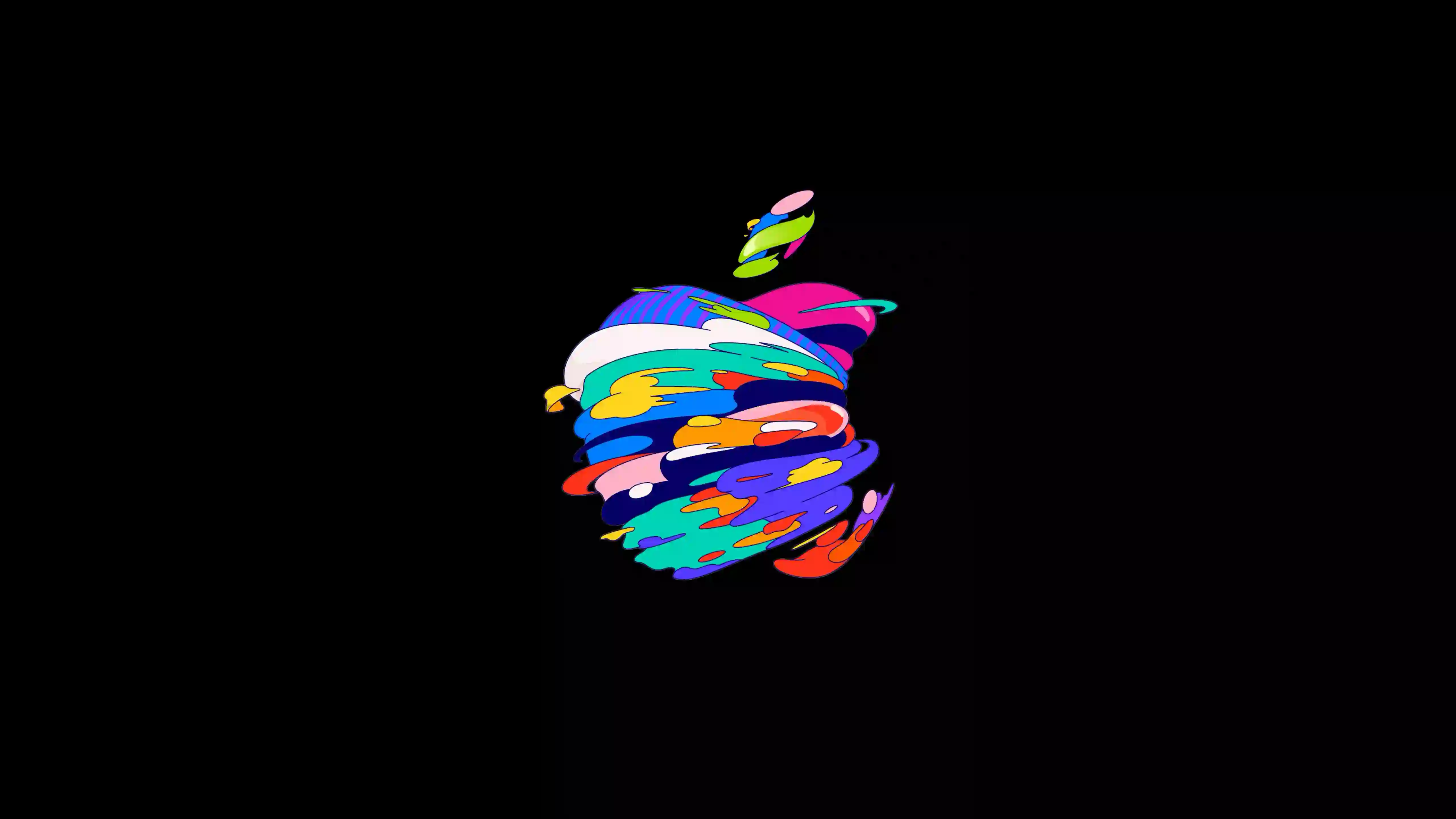 apple 苹果LOGO 极简壁纸 创意壁纸 7