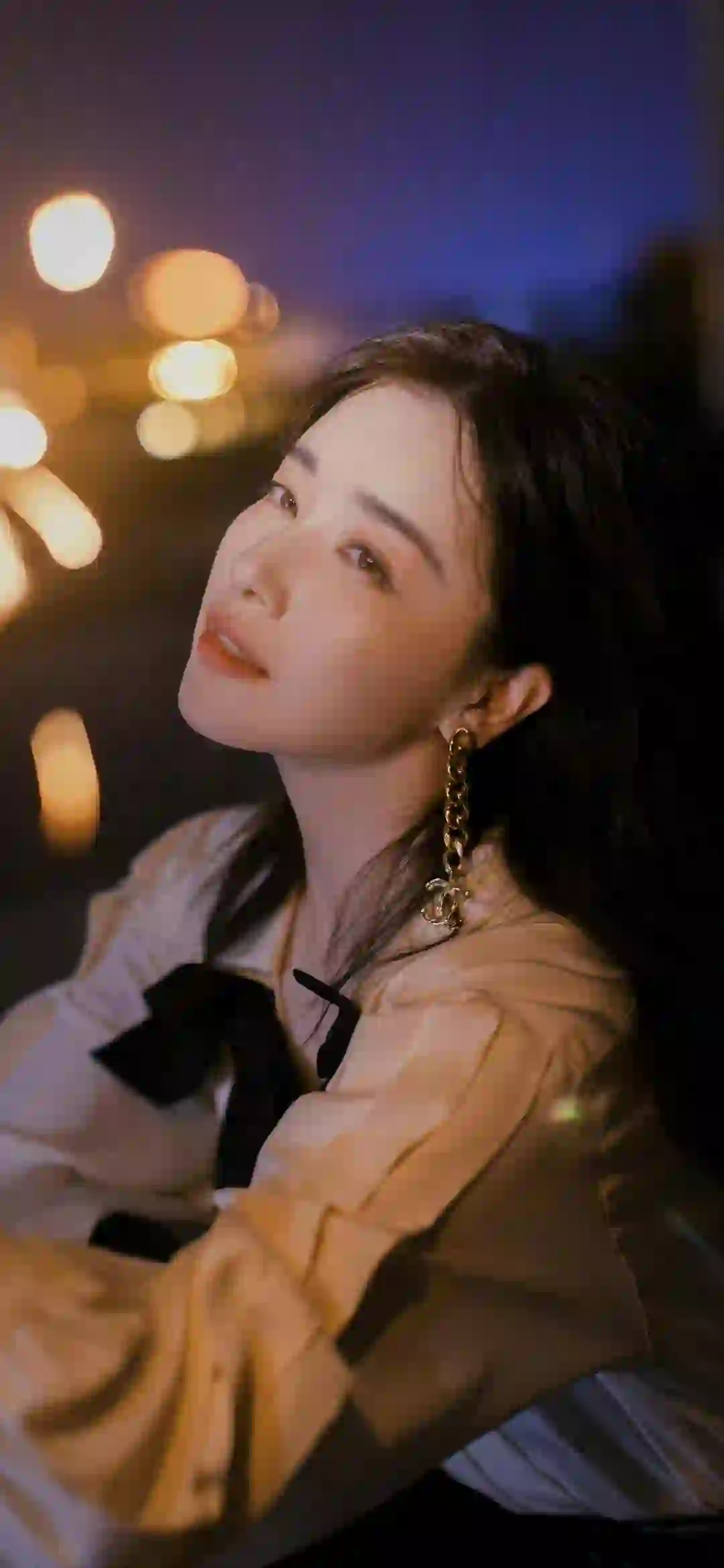 明星美女 阚清子 傍晚